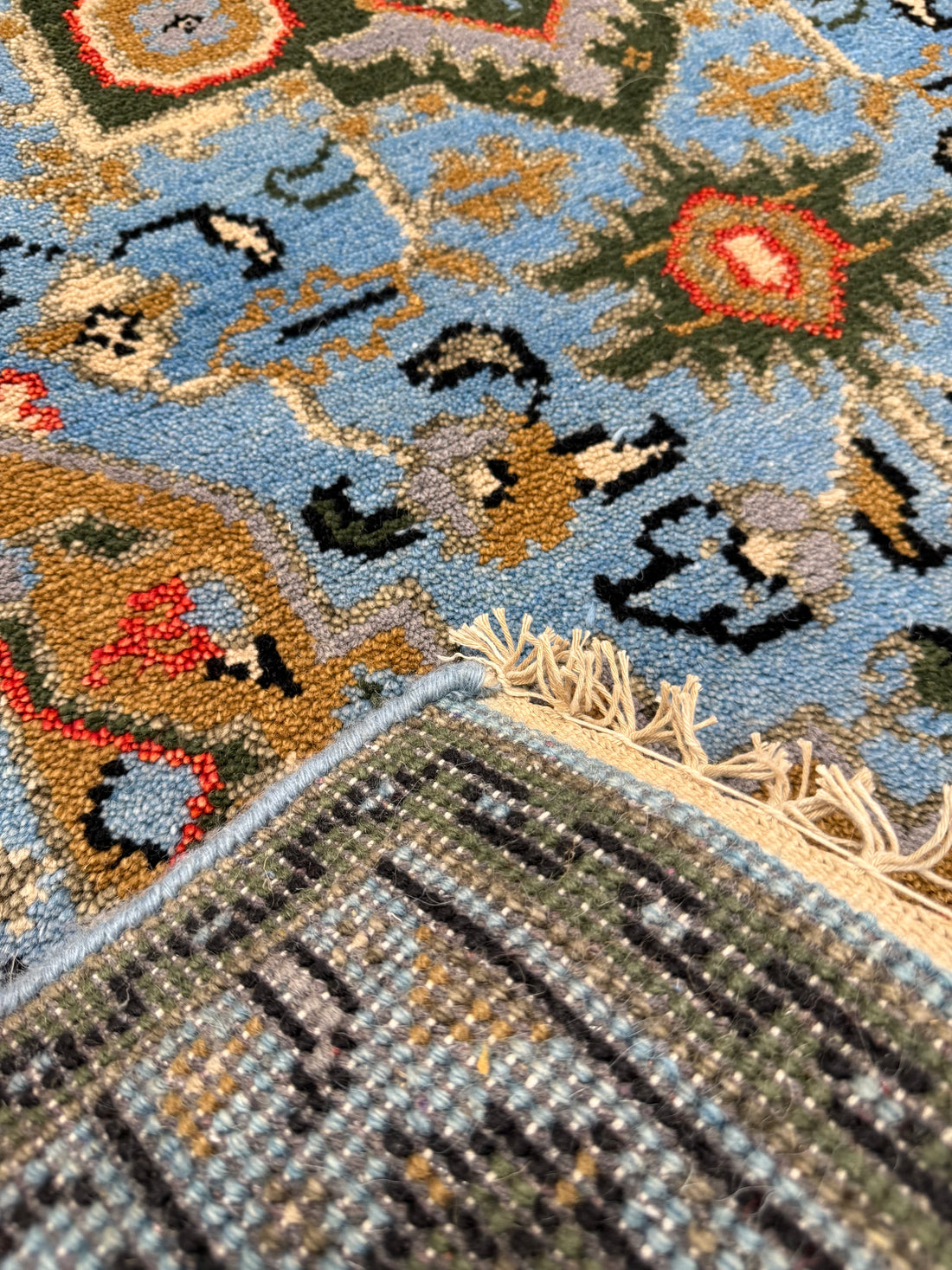 3' x 5' Ft. Contemporary Turkish Oushak Bohemian Hand Knotted Wool Area Rug – BR2603