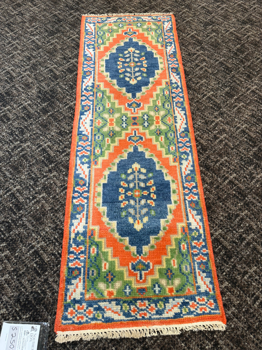 2’ x 6' Ft. Contemporary Turkish Oushak Bohemian Hand Knotted Wool Runner / Rug - BR2583