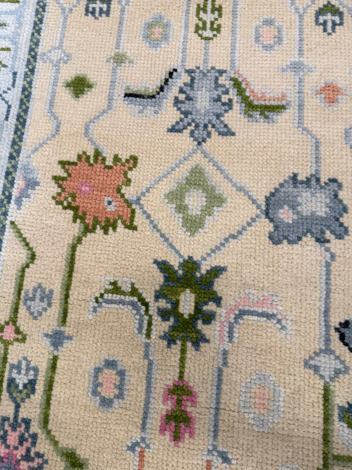 3' x 5' Ft. Contemporary Turkish Oushak Bohemian Hand Knotted Wool Area Rug – BR2586