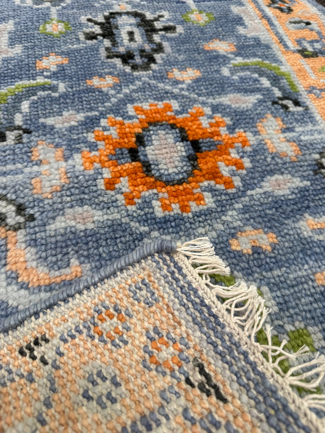2' x 3' Ft. Contemporary Turkish Oushak Bohemian Hand Knotted Wool Area Rug – BR2562