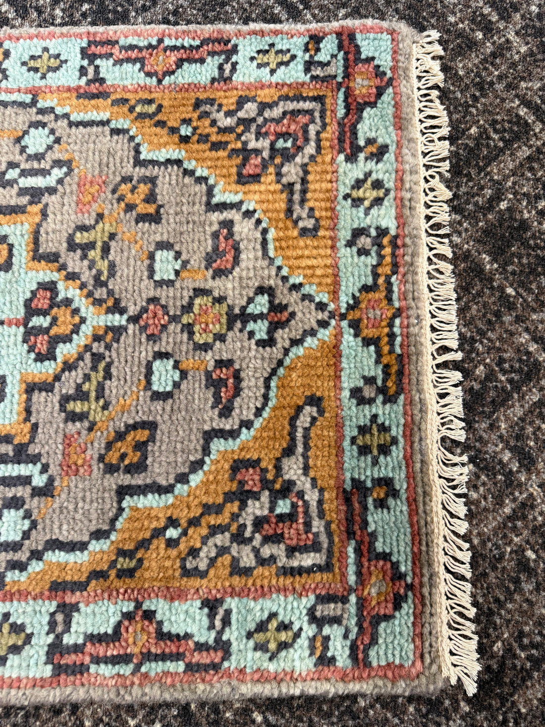 2’ x 6' Ft. Contemporary Turkish Oushak Bohemian Hand Knotted Wool Runner / Rug - BR2565