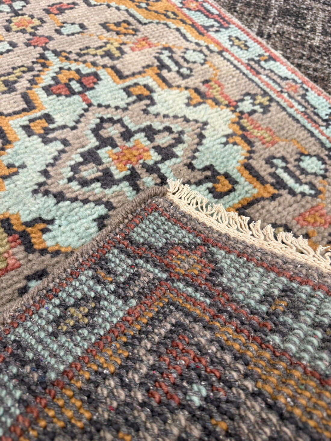 2’ x 6' Ft. Contemporary Turkish Oushak Bohemian Hand Knotted Wool Runner / Rug - BR2565
