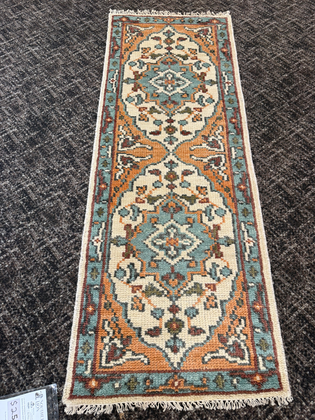 2’ x 6' Ft. Contemporary Turkish Oushak Bohemian Hand Knotted Wool Runner / Rug - BR2569