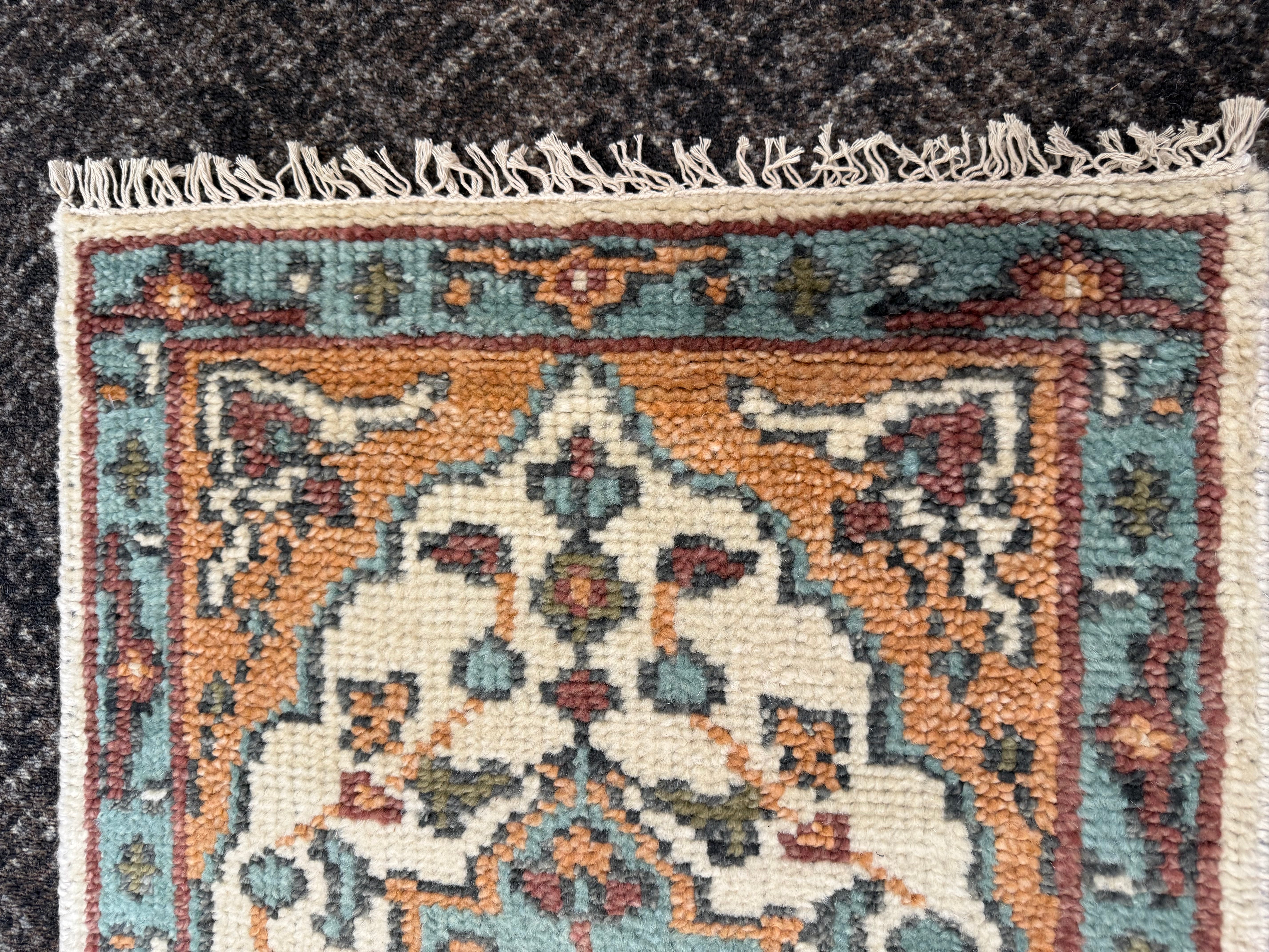 2’ x 6' Ft. Contemporary Turkish Oushak Bohemian Hand Knotted Wool Runner / Rug - BR2569