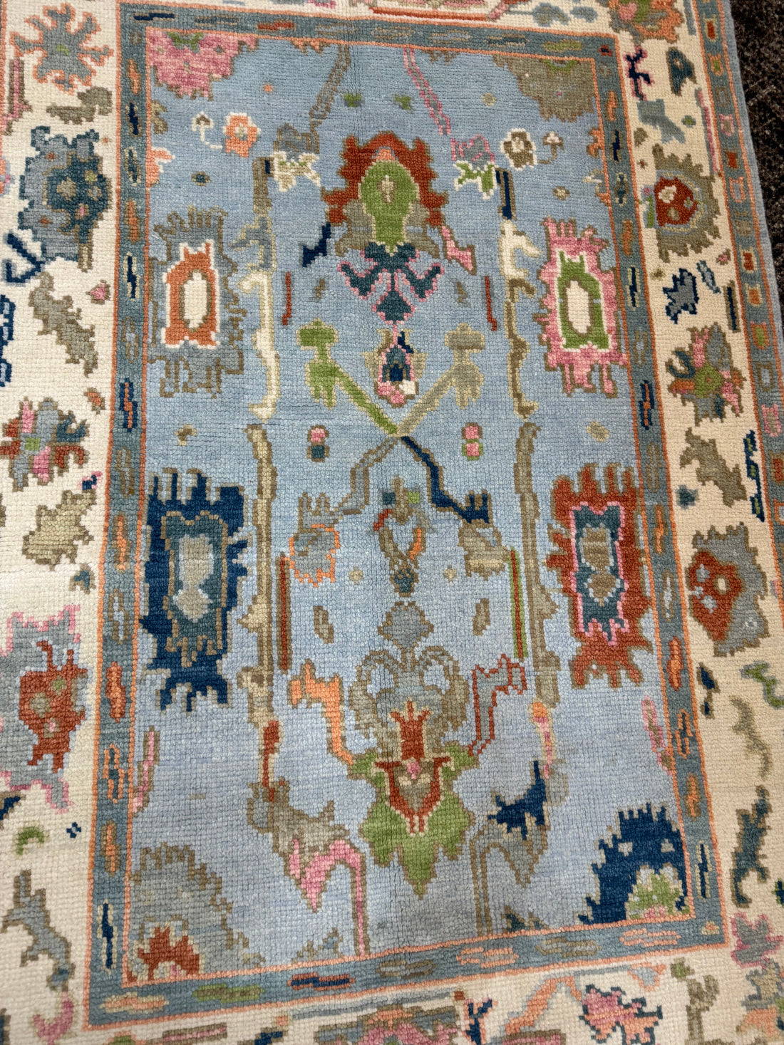 4' x 6' Ft. Contemporary Turkish Oushak Bohemian Hand Knotted Wool Area Rug – BR2595