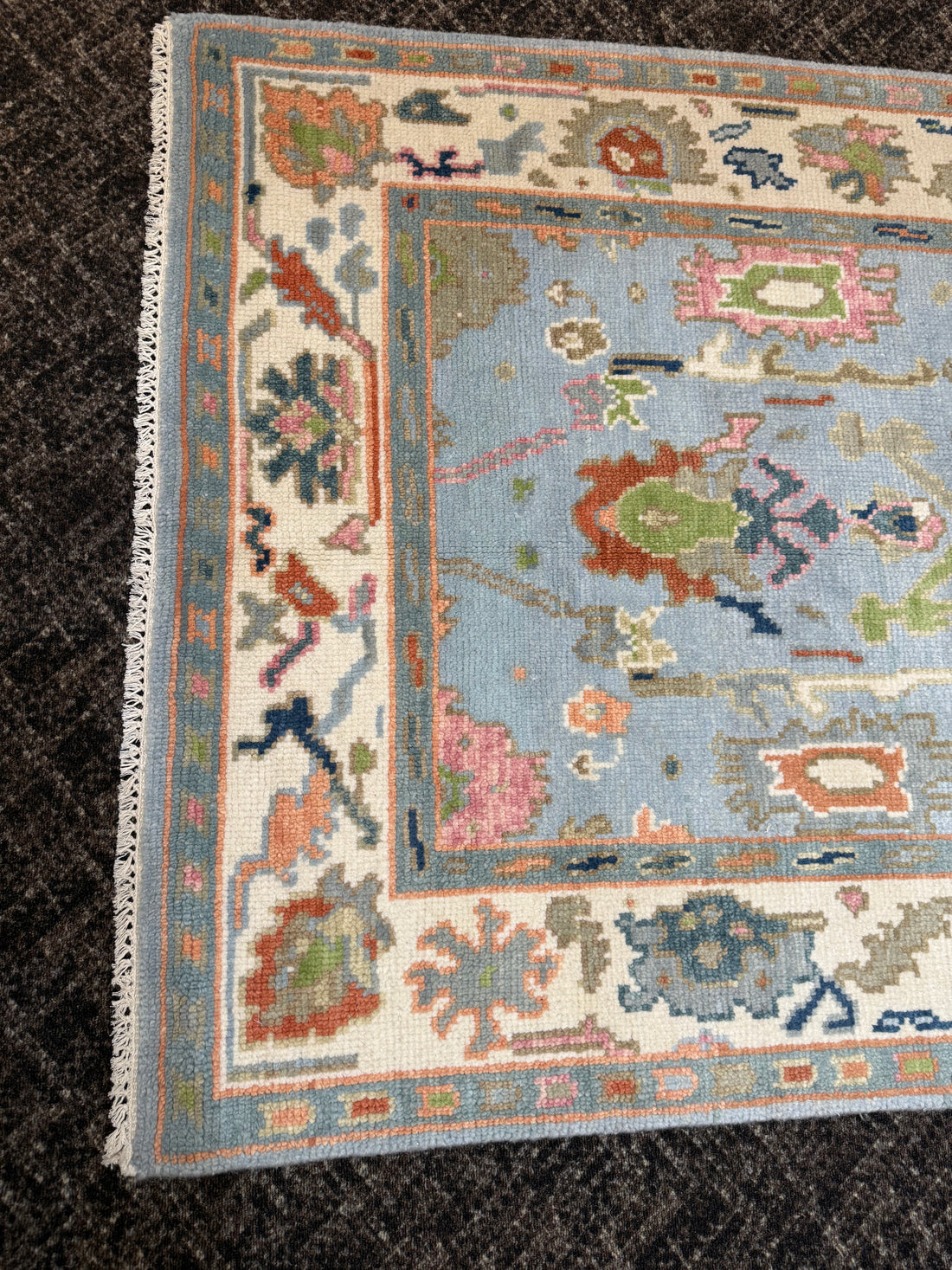 4' x 6' Ft. Contemporary Turkish Oushak Bohemian Hand Knotted Wool Area Rug – BR2595