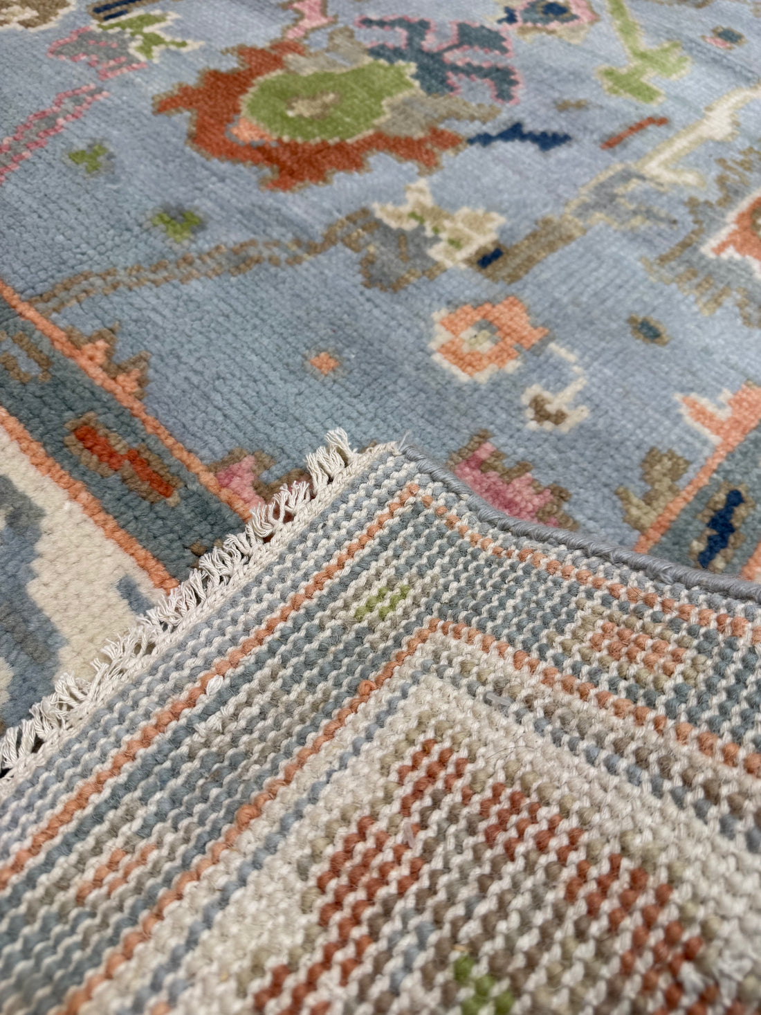 4' x 6' Ft. Contemporary Turkish Oushak Bohemian Hand Knotted Wool Area Rug – BR2595