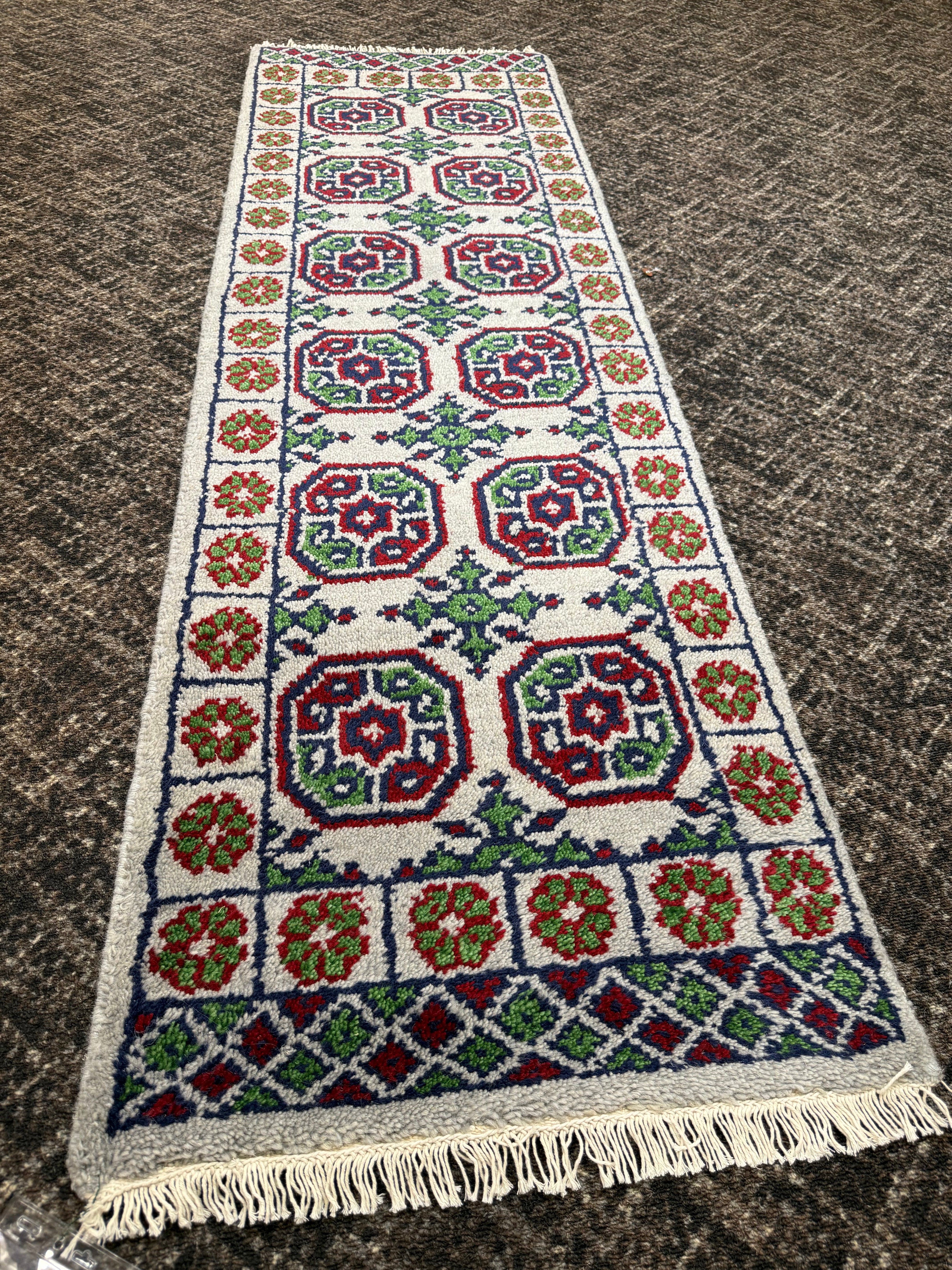 2’ x 6' Ft. Contemporary Turkish Oushak Bohemian Hand Knotted Wool Runner / Rug - BR2589