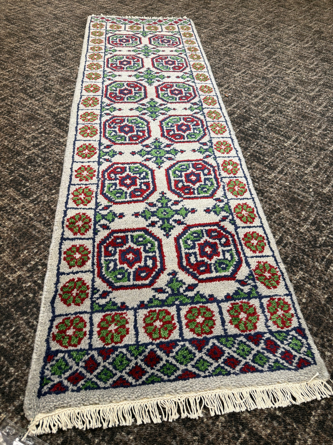 2’ x 6' Ft. Contemporary Turkish Oushak Bohemian Hand Knotted Wool Runner / Rug - BR2589