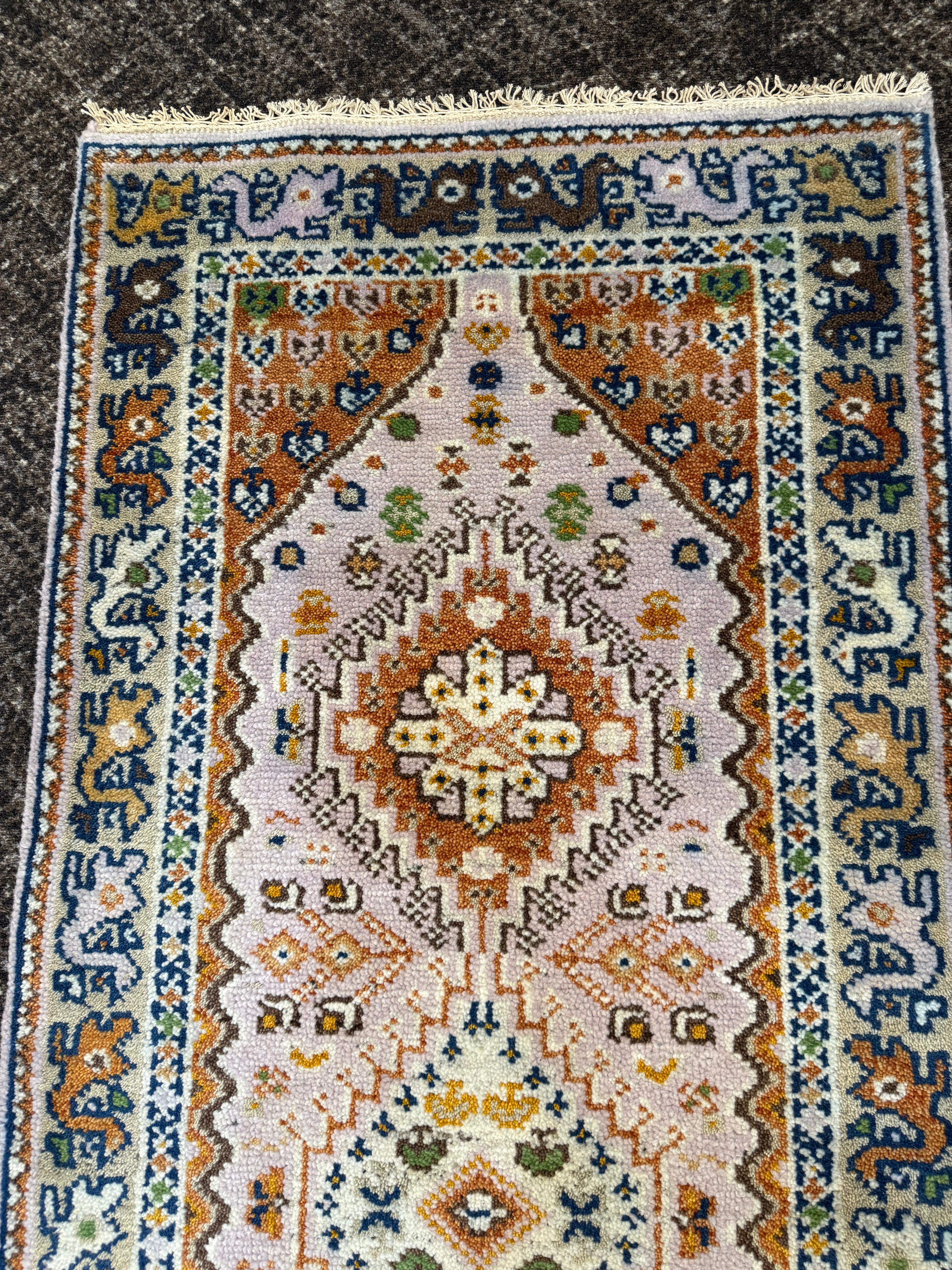 2.7’ x 8' Ft. Contemporary Turkish Oushak Bohemian Hand Knotted Wool Runner – BR2608