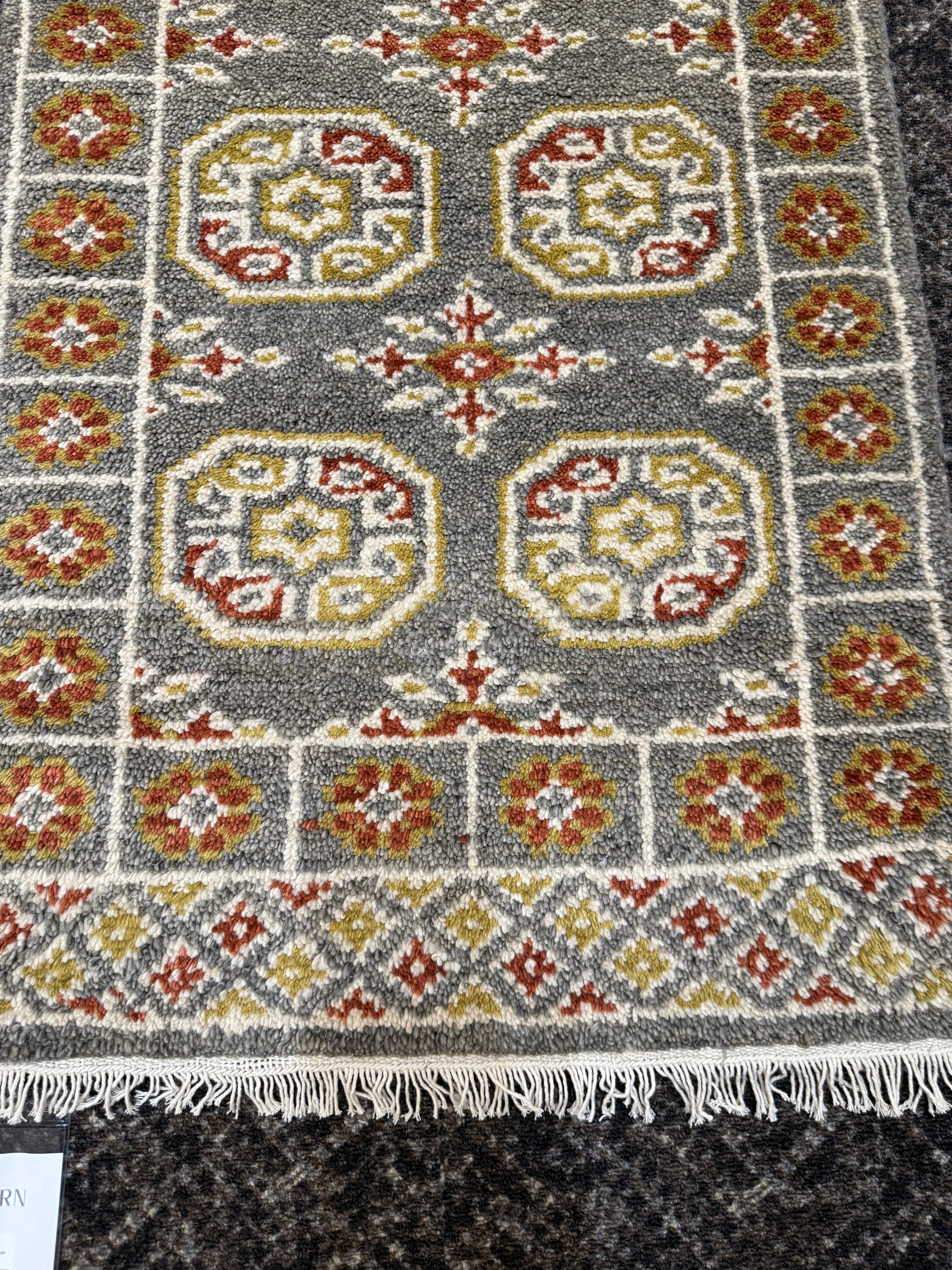 2’ x 6' Ft. Contemporary Turkish Oushak Bohemian Hand Knotted Wool Runner / Rug - BR2601