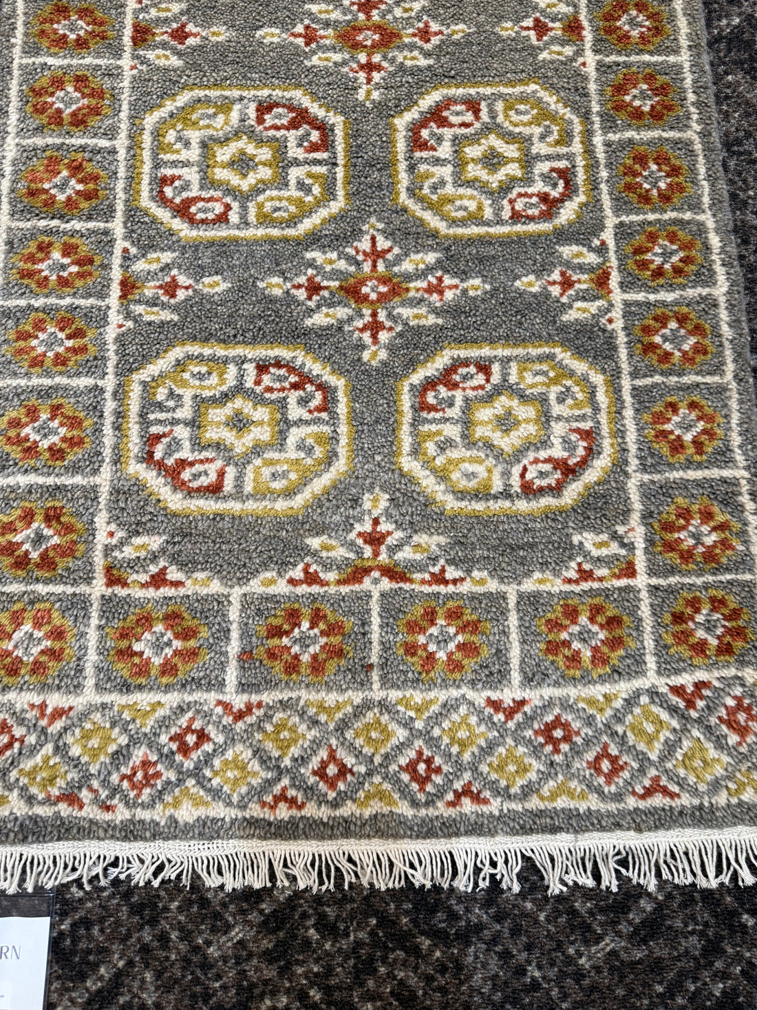 2’ x 6' Ft. Contemporary Turkish Oushak Bohemian Hand Knotted Wool Runner / Rug - BR2601