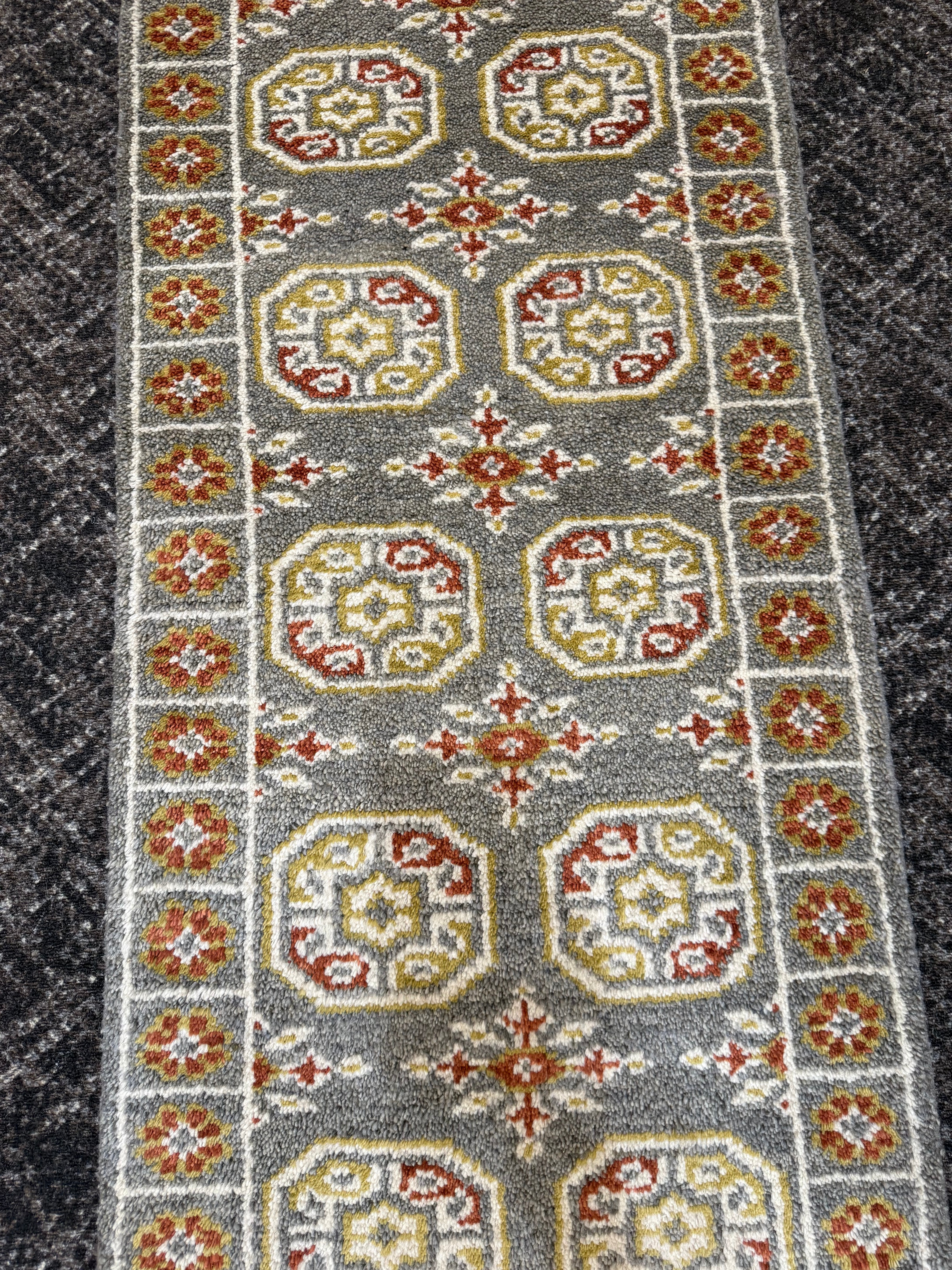 2’ x 6' Ft. Contemporary Turkish Oushak Bohemian Hand Knotted Wool Runner / Rug - BR2601