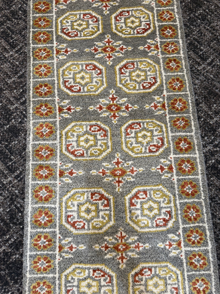 2’ x 6' Ft. Contemporary Turkish Oushak Bohemian Hand Knotted Wool Runner / Rug - BR2601