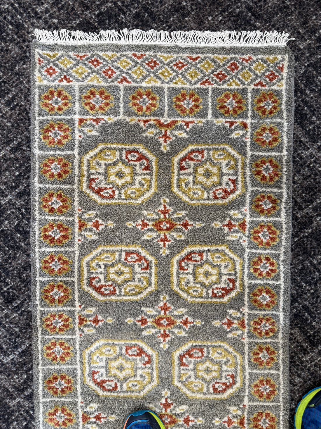2’ x 6' Ft. Contemporary Turkish Oushak Bohemian Hand Knotted Wool Runner / Rug - BR2601