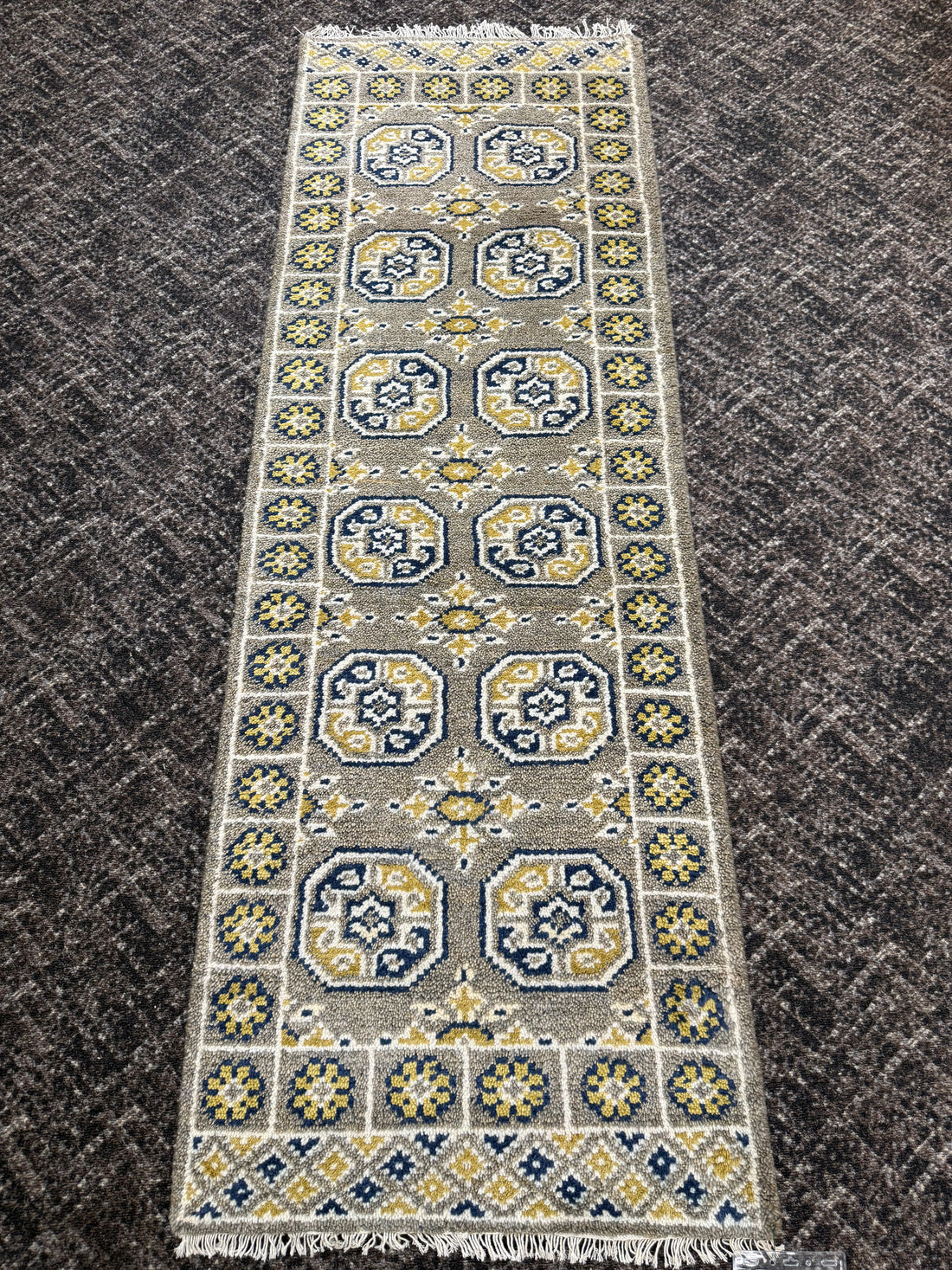 2’ x 6' Ft. Contemporary Turkish Oushak Bohemian Hand Knotted Wool Runner / Rug - BR2600