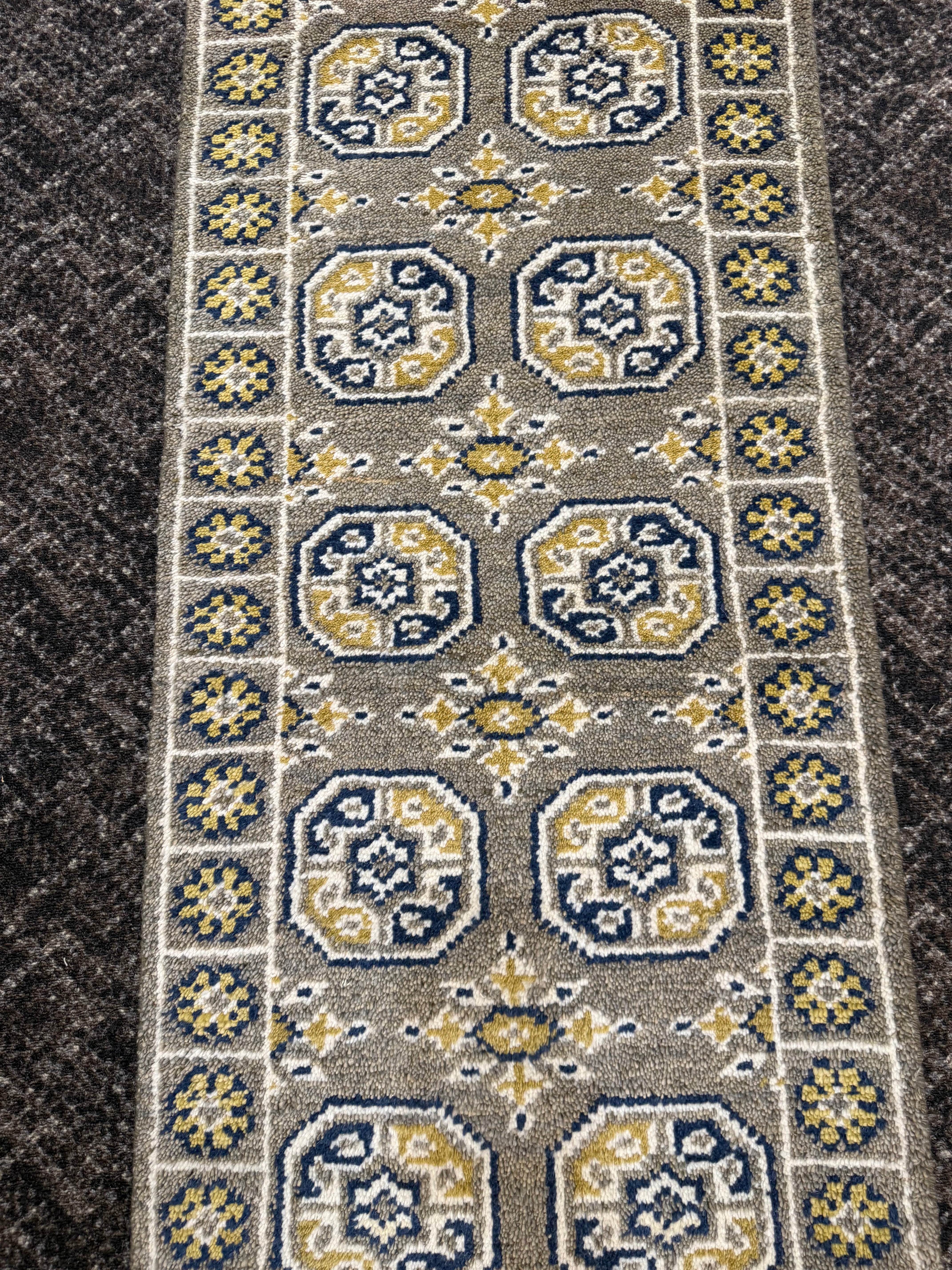 2’ x 6' Ft. Contemporary Turkish Oushak Bohemian Hand Knotted Wool Runner / Rug - BR2600