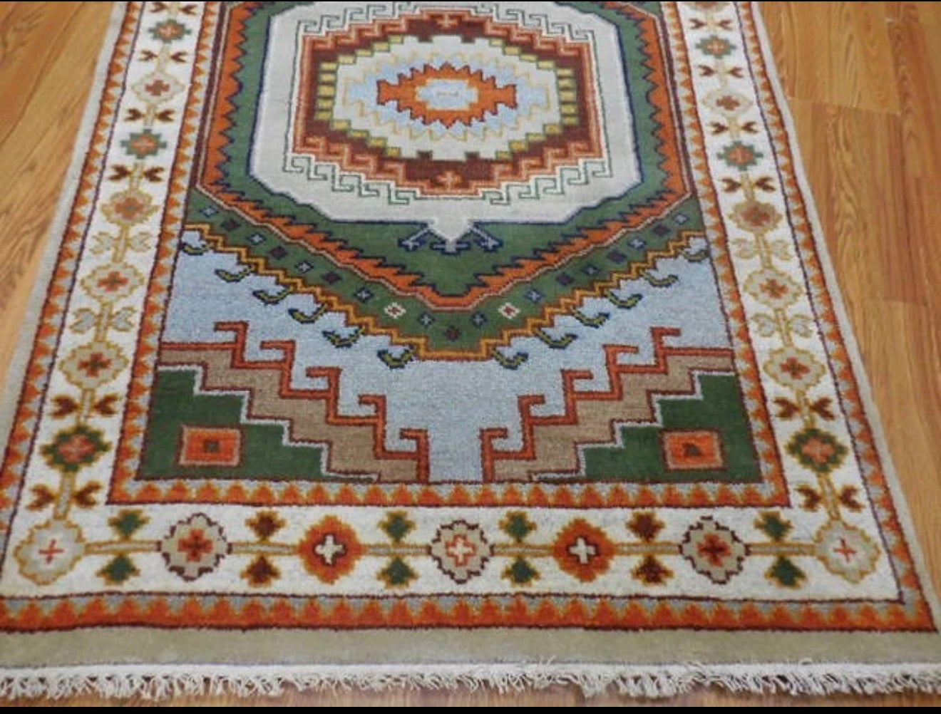 4' x 6' Ft. Contemporary Turkish Oushak Bohemian Hand Knotted Wool Area Rug – BR2622
