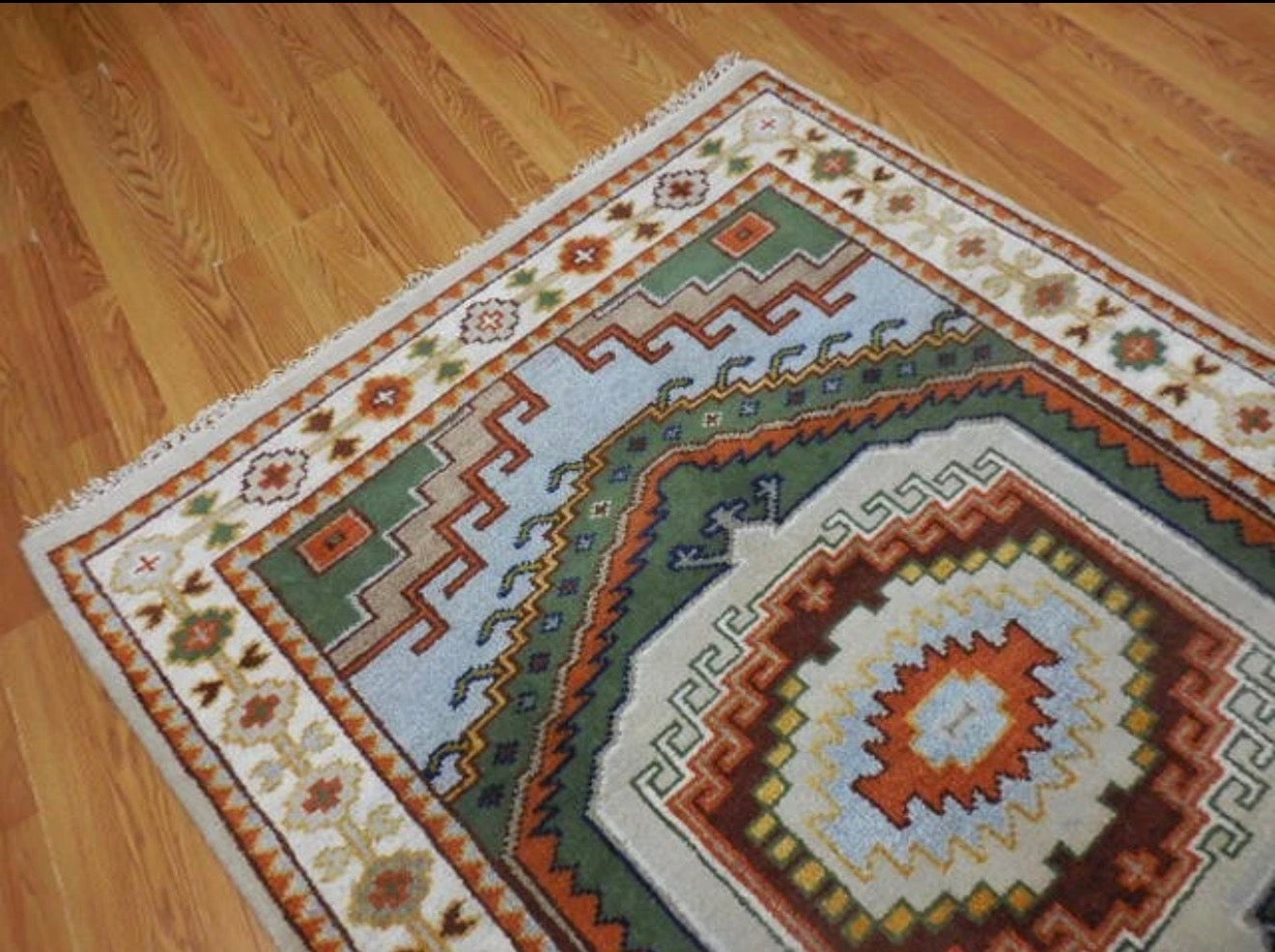 4' x 6' Ft. Contemporary Turkish Oushak Bohemian Hand Knotted Wool Area Rug – BR2622