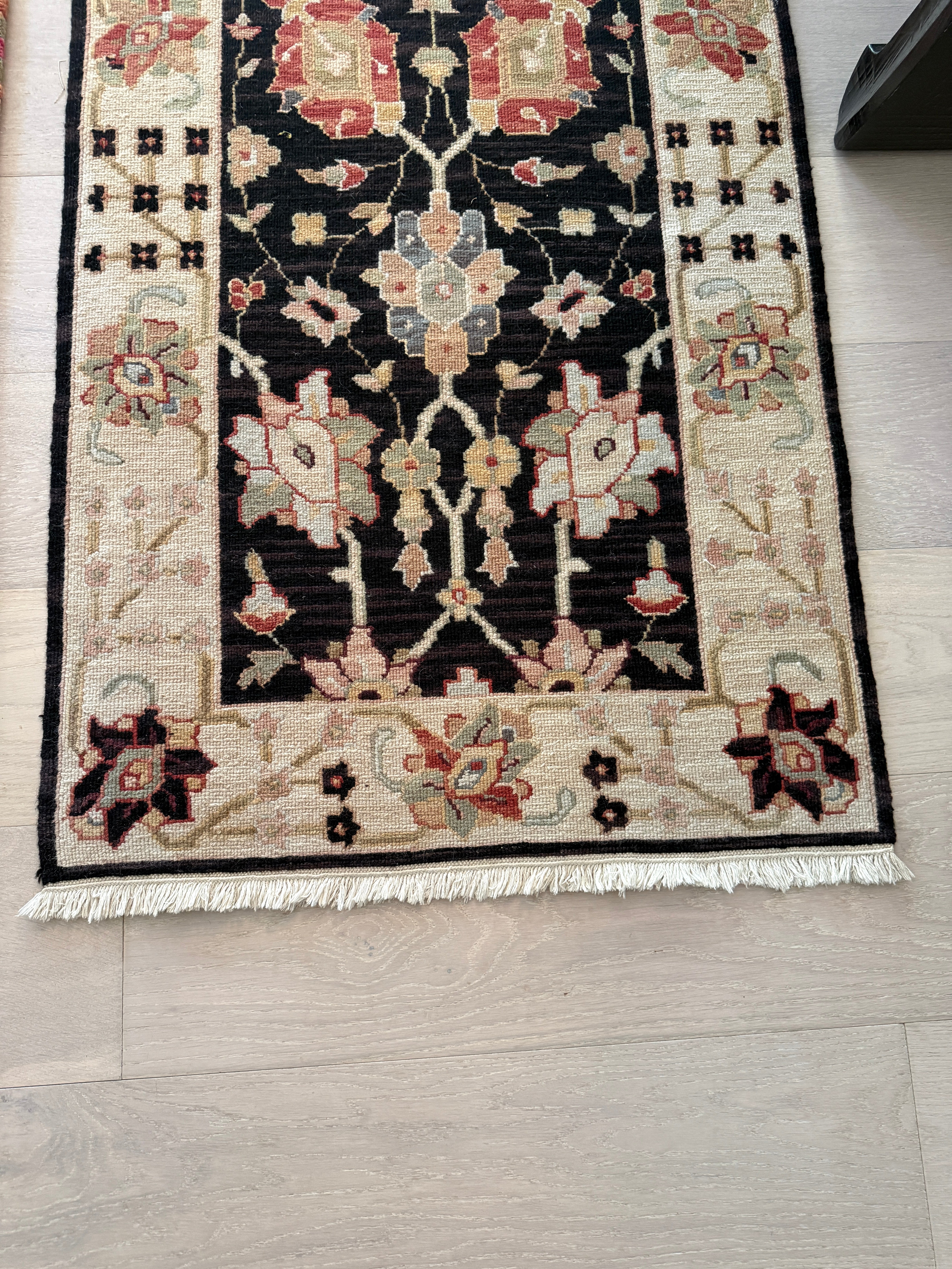 2 1/2' x 12' Authentic Nourmak Collection Hand Knotted Wool Runner - BR2680