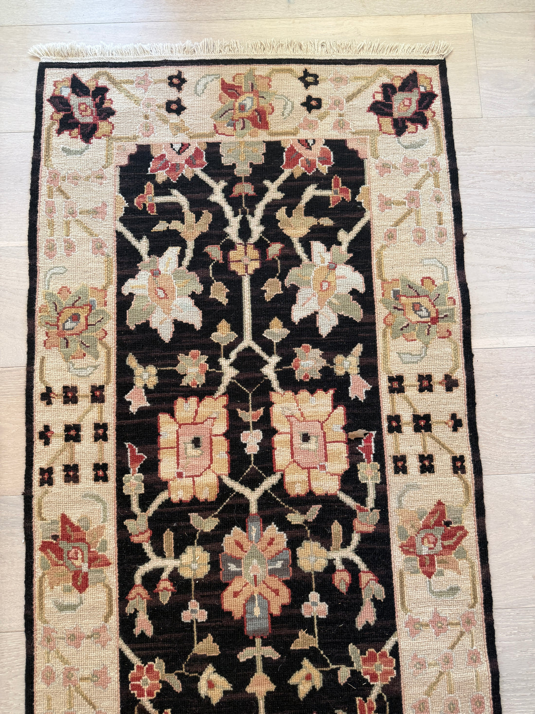 2 1/2' x 12' Authentic Nourmak Collection Hand Knotted Wool Runner - BR2680