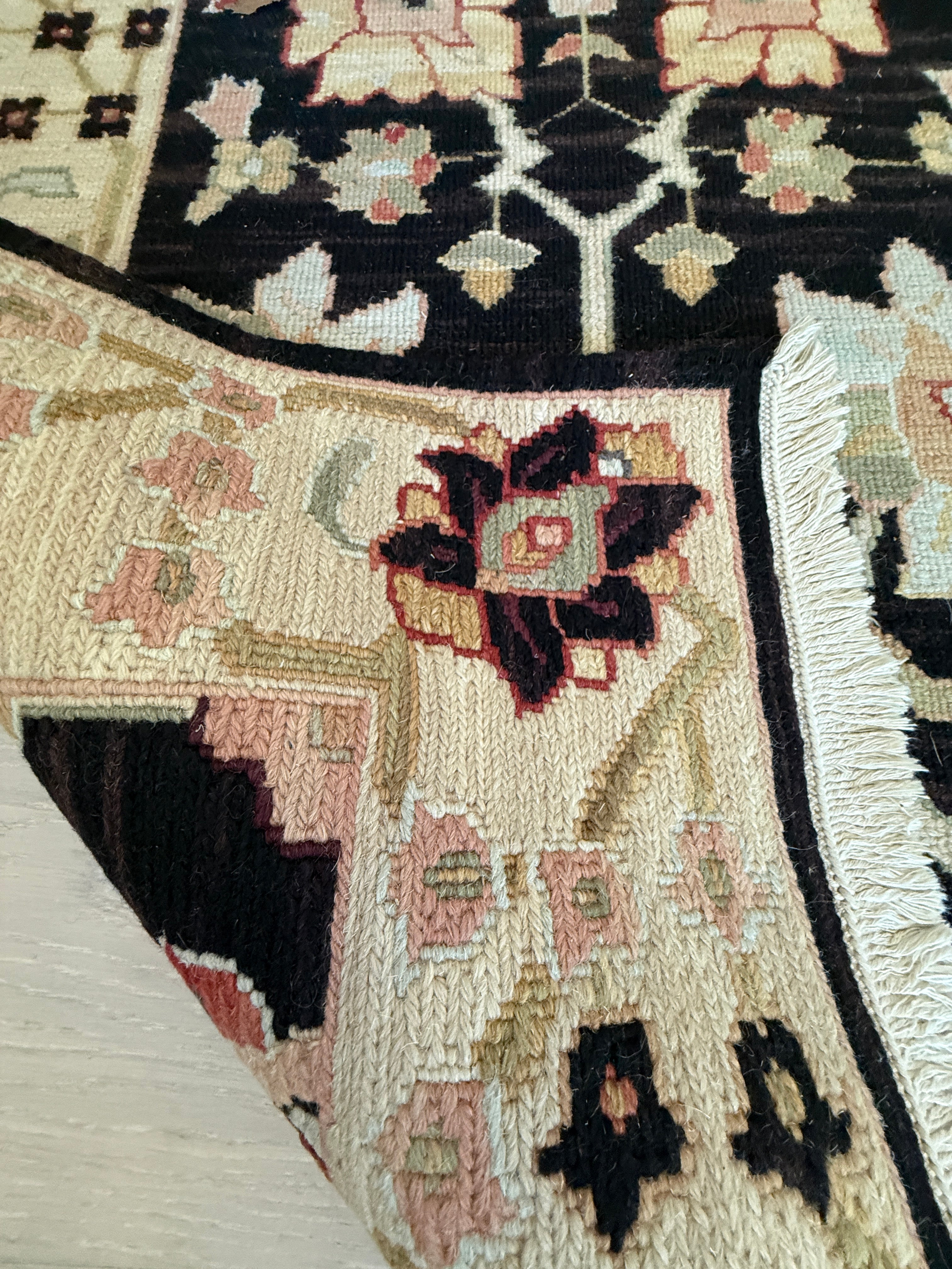 2 1/2' x 12' Authentic Nourmak Collection Hand Knotted Wool Runner - BR2680