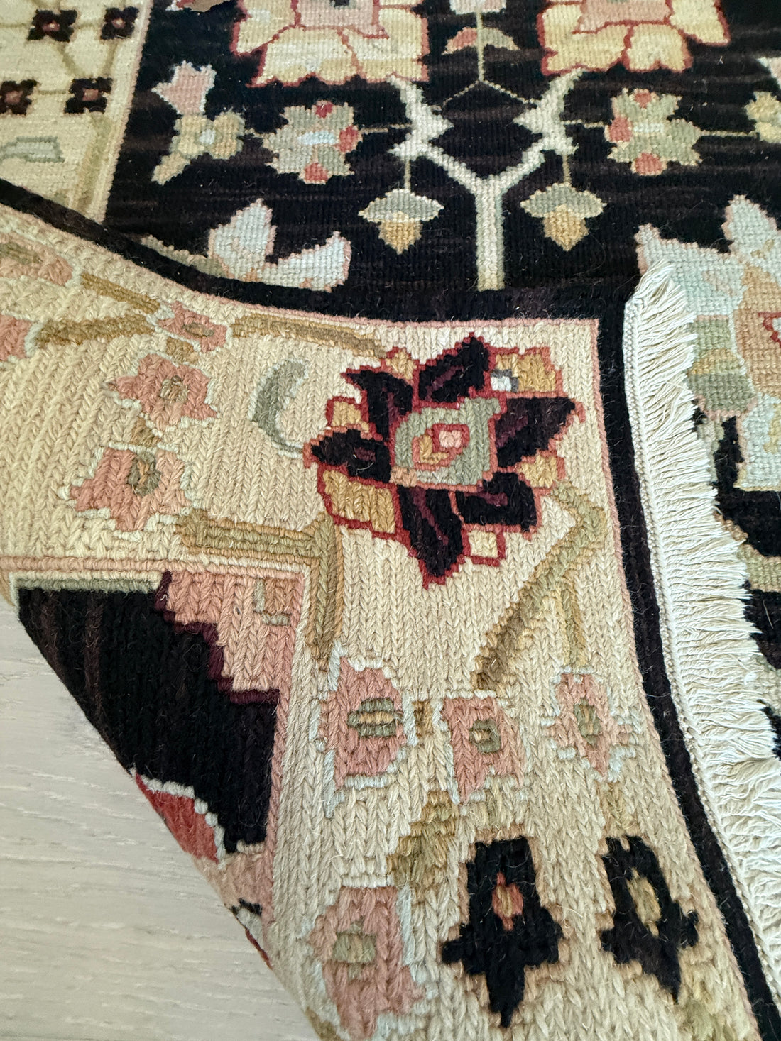 2 1/2' x 12' Authentic Nourmak Collection Hand Knotted Wool Runner - BR2680
