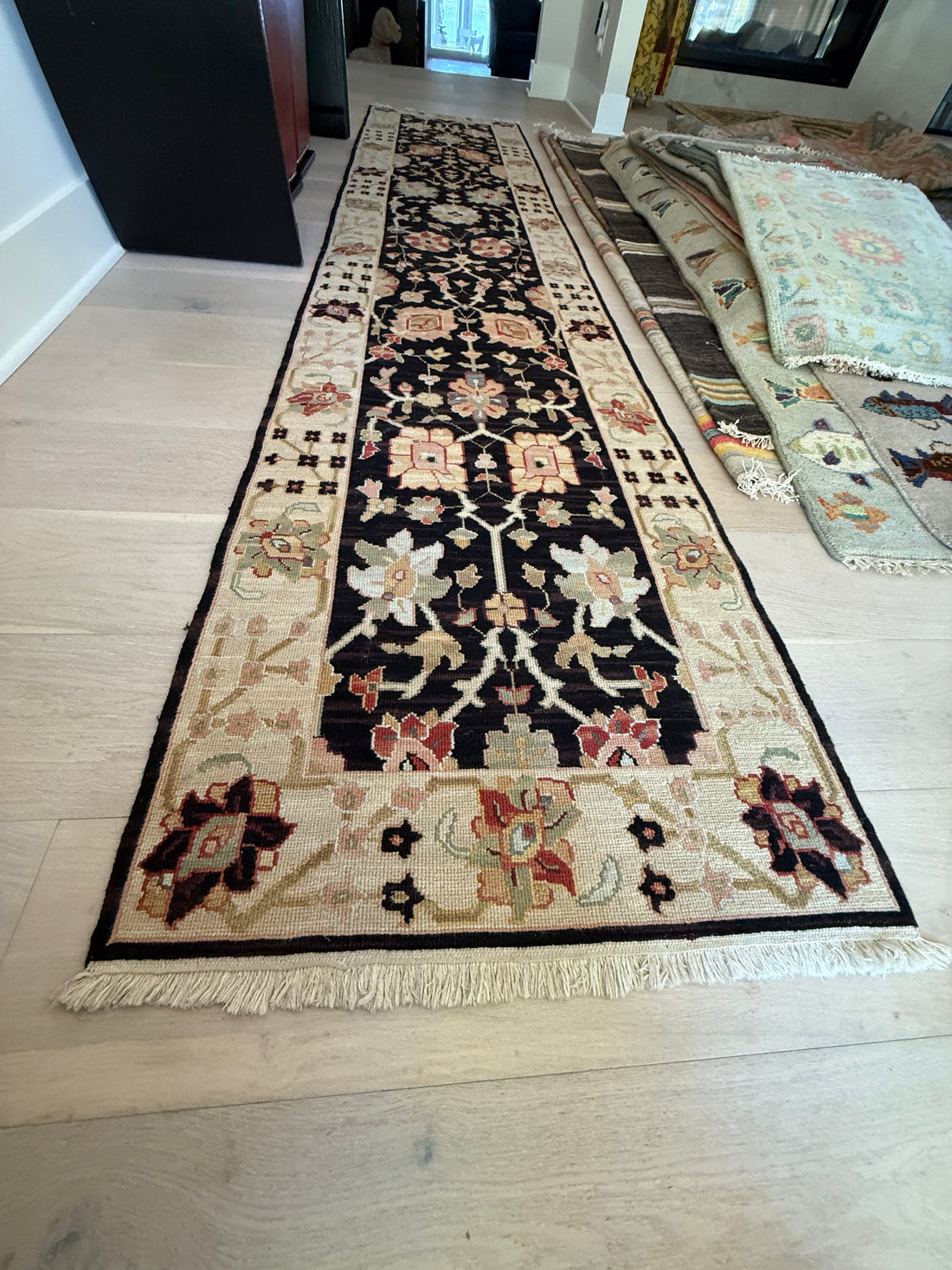 2 1/2' x 12' Authentic Nourmak Collection Hand Knotted Wool Runner - BR2680