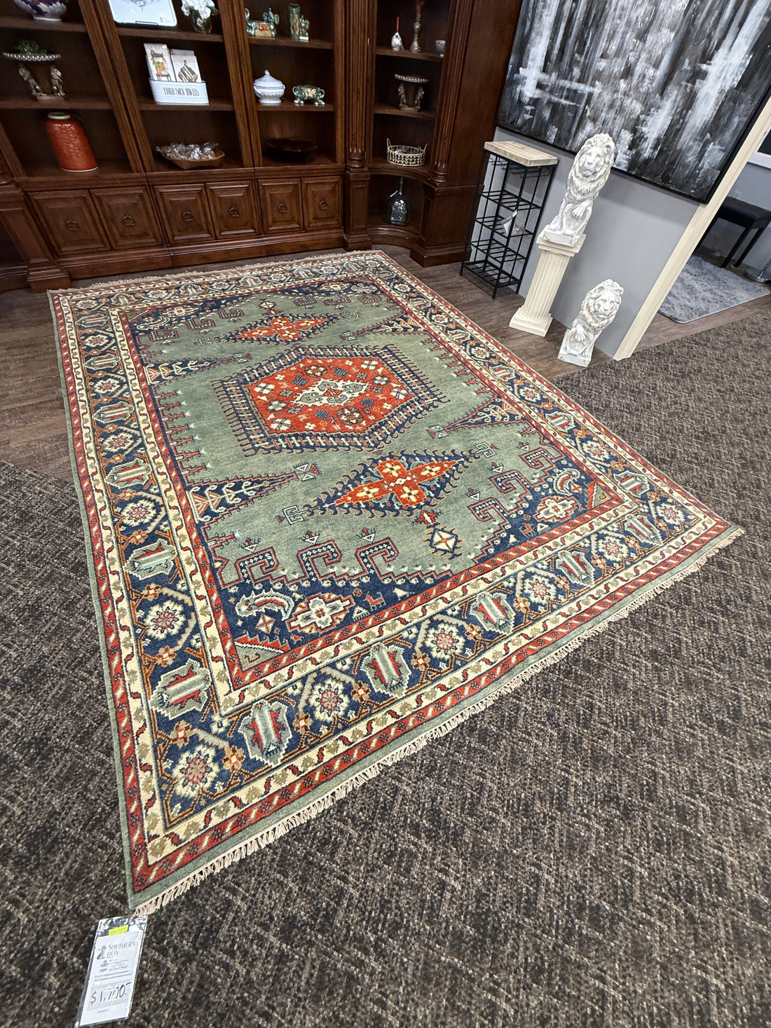 9’ x 12’ Ft. Stunning Turkish Bohemian Oushak Contemporary Hand Knotted Wool Area Rug - BR3046