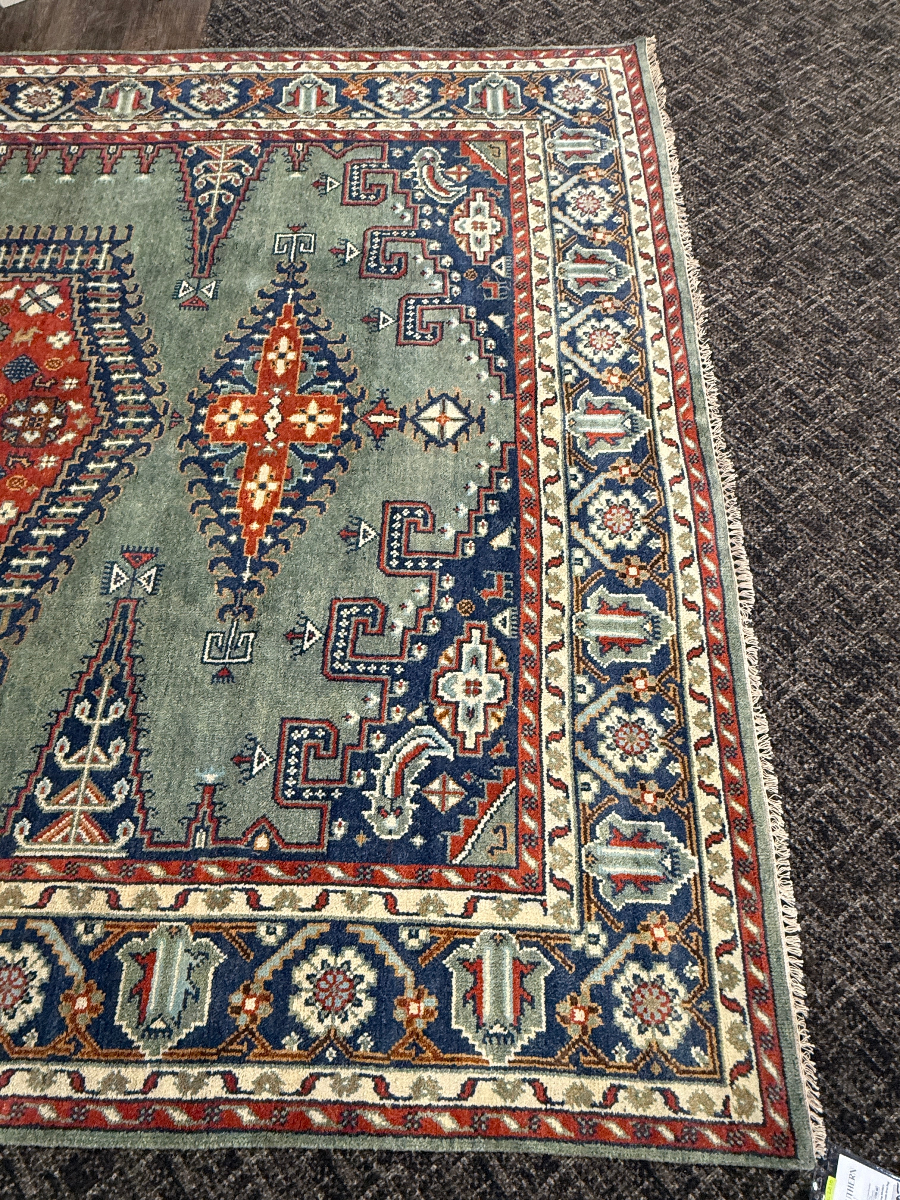 9’ x 12’ Ft. Stunning Turkish Bohemian Oushak Contemporary Hand Knotted Wool Area Rug - BR3046
