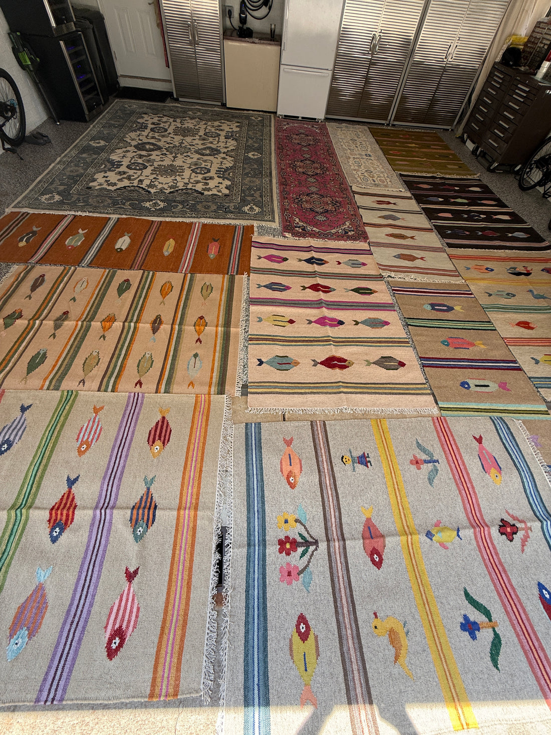 3' x 12' Ft. Stunning Contemporary Geometrical Turkish Oushak Bohemian Hand Knotted Wool Runner – BR3059