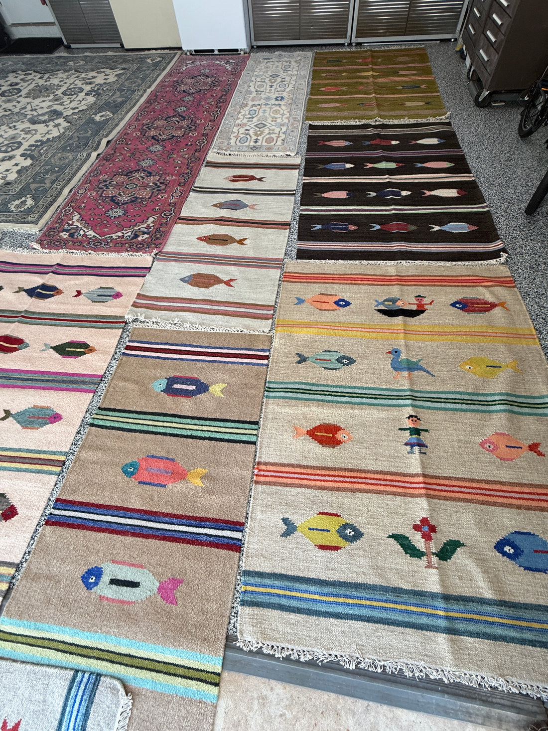 3' x 12' Ft. Stunning Contemporary Geometrical Turkish Oushak Bohemian Hand Knotted Wool Runner – BR3059