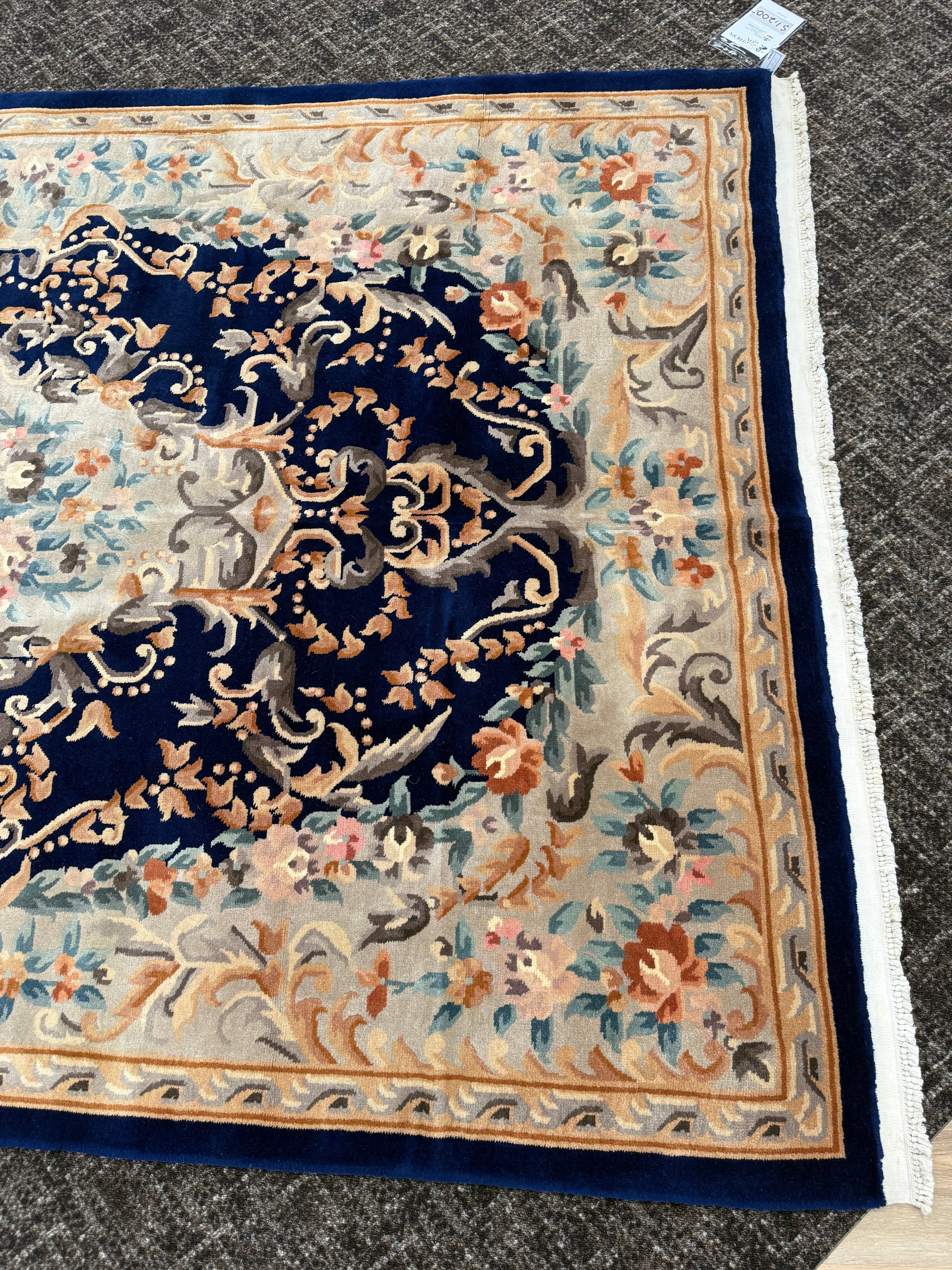 10’x 7’ Ft. Authentic Vintage Chinese / Sino Hand Knotted Fine Wool Rug - BR2503