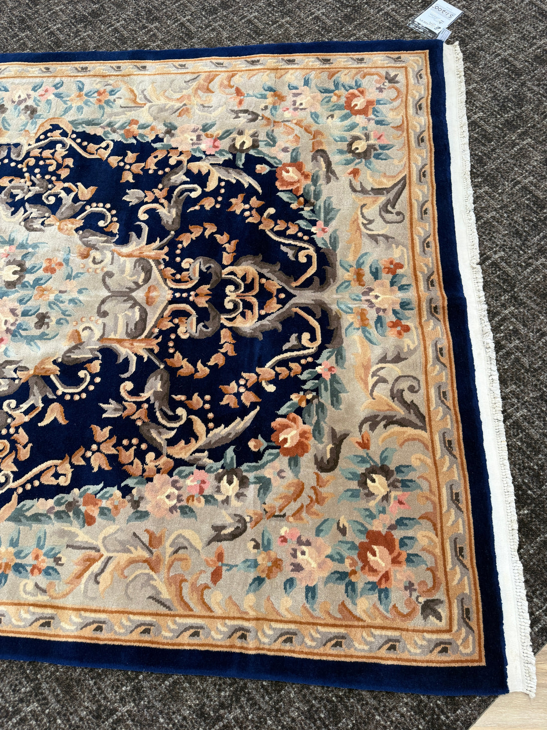 10’x 7’ Ft. Authentic Vintage Chinese / Sino Hand Knotted Fine Wool Rug - BR2503