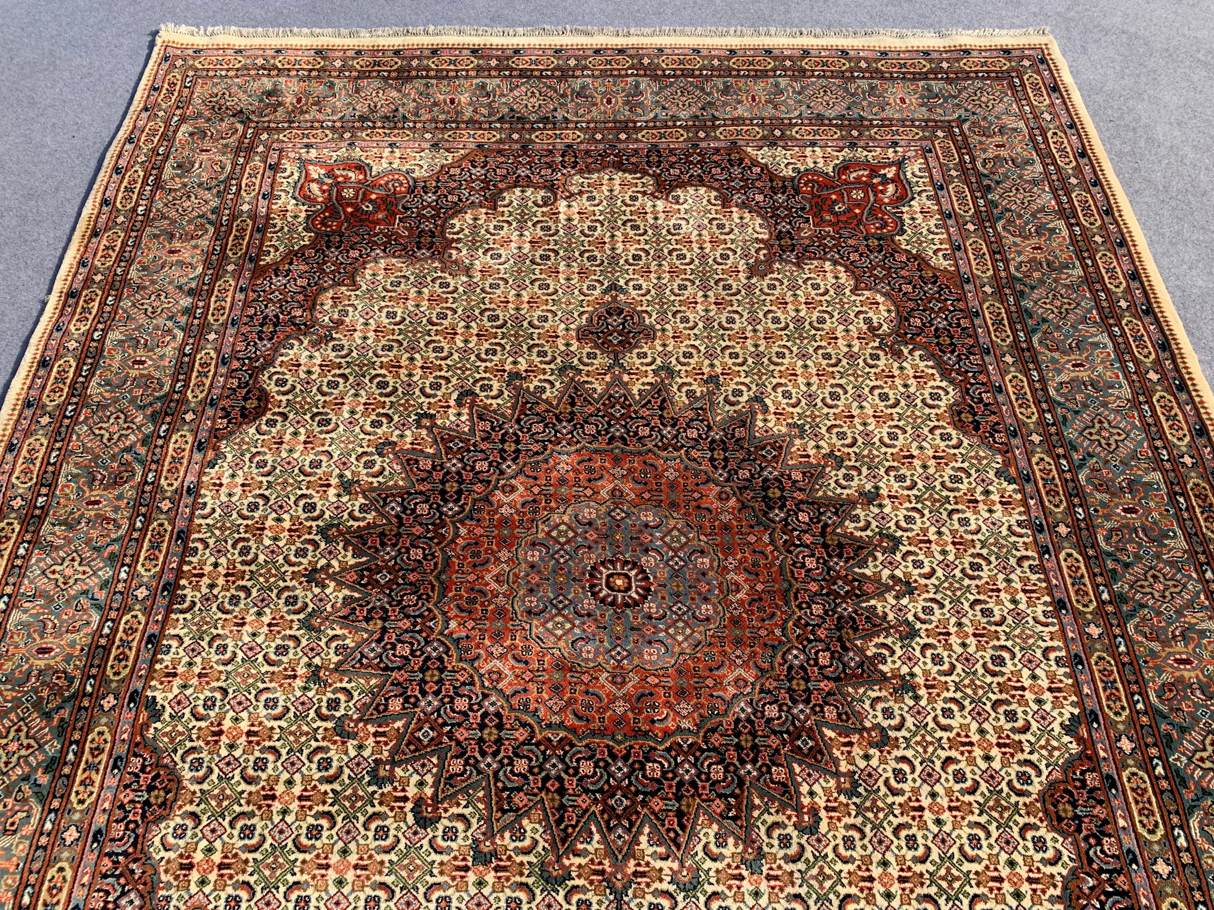 10' x 8' Ft. Authentic Vintage Tribal Yamoud Hand Knotted Fine Wool Area Rug - BR318