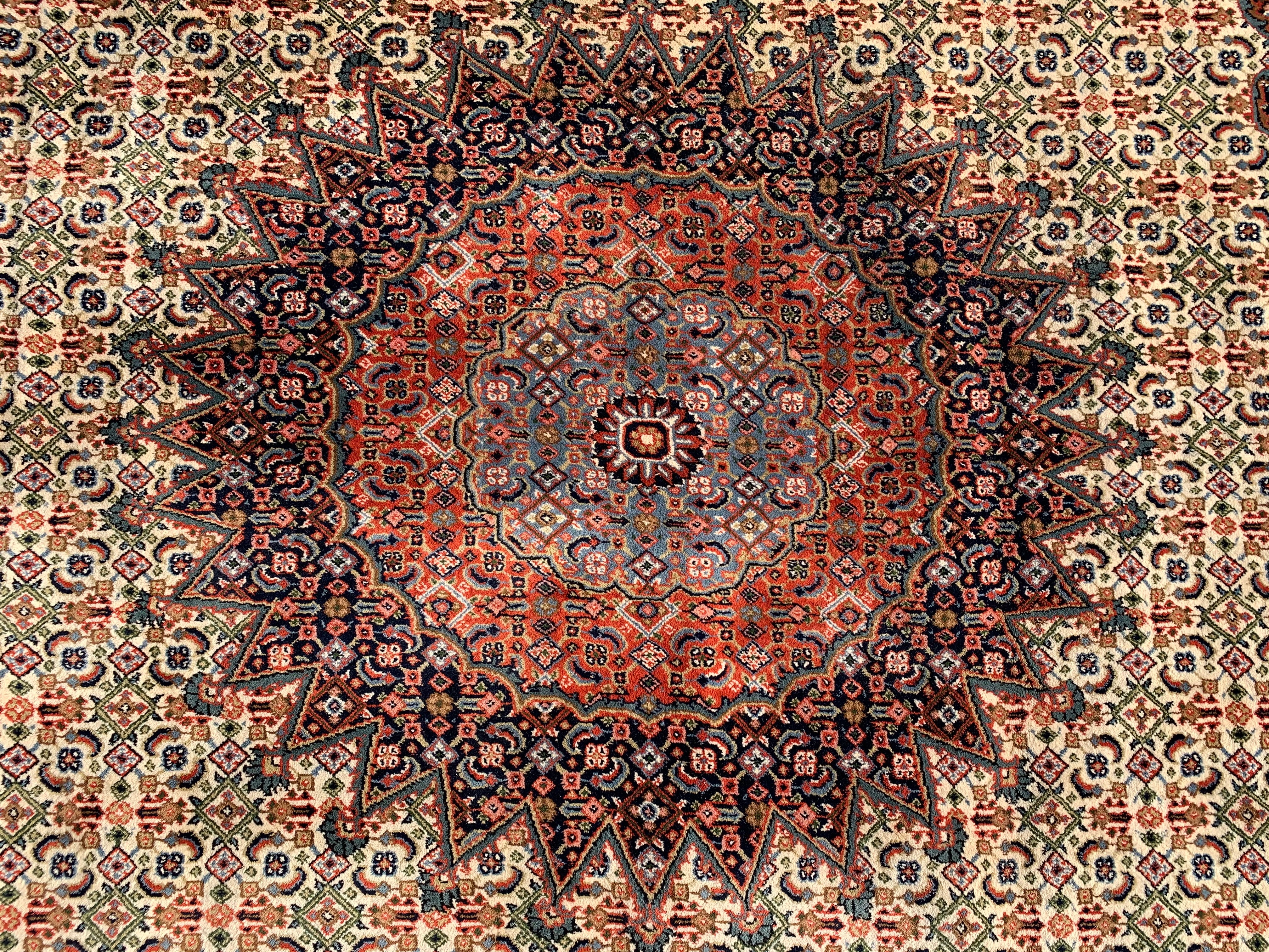 10' x 8' Ft. Authentic Vintage Tribal Yamoud Hand Knotted Fine Wool Area Rug - BR318