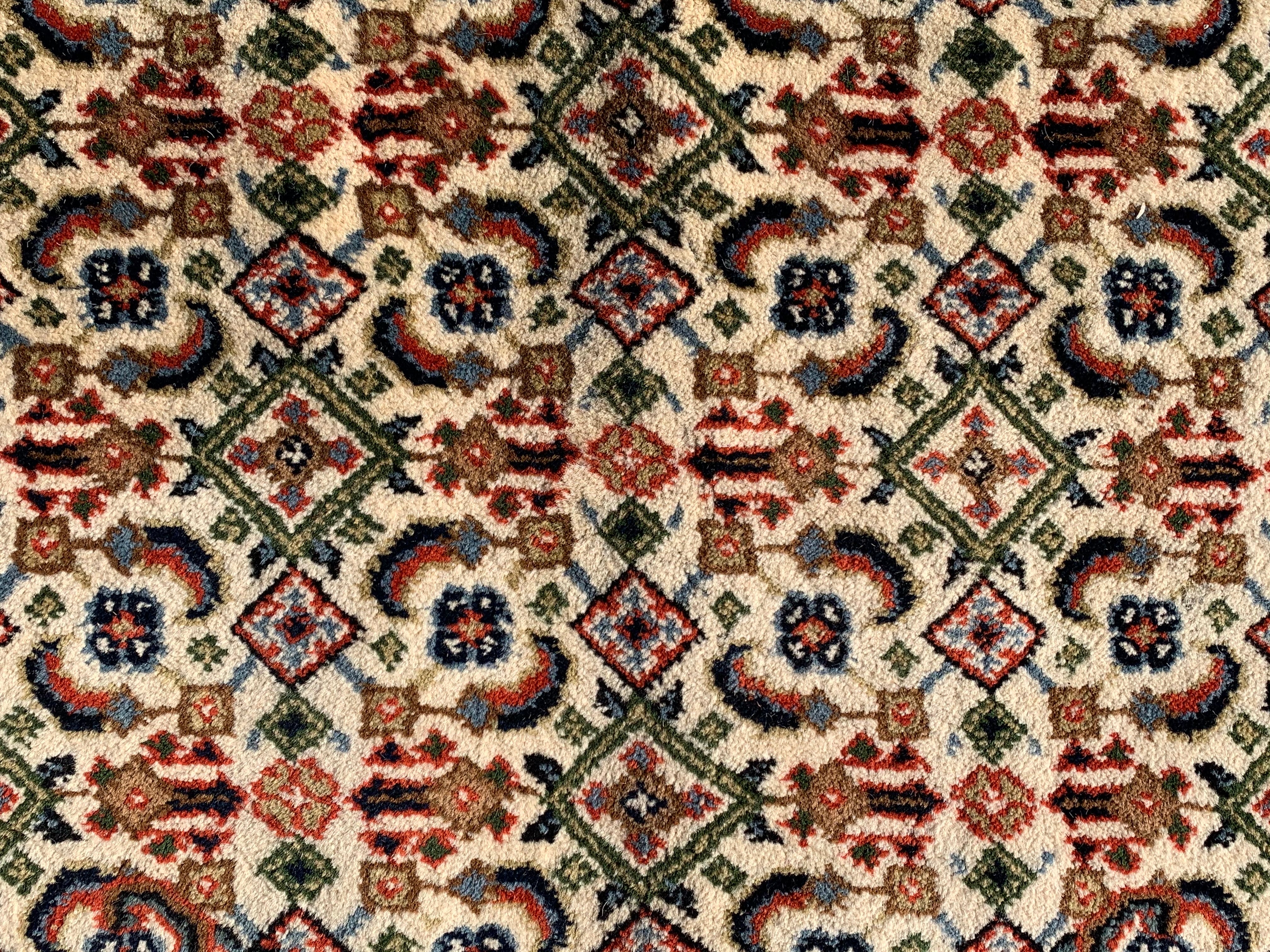 10' x 8' Ft. Authentic Vintage Tribal Yamoud Hand Knotted Fine Wool Area Rug - BR318