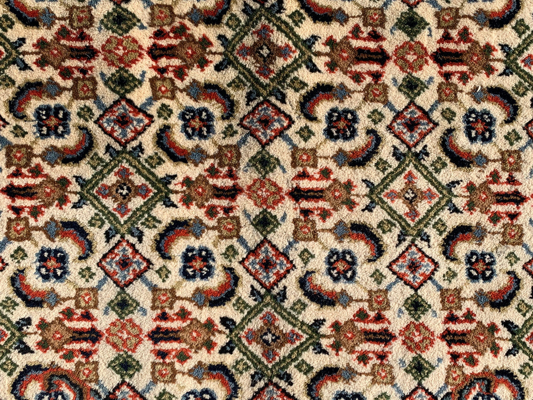 10' x 8' Ft. Authentic Vintage Tribal Yamoud Hand Knotted Fine Wool Area Rug - BR318