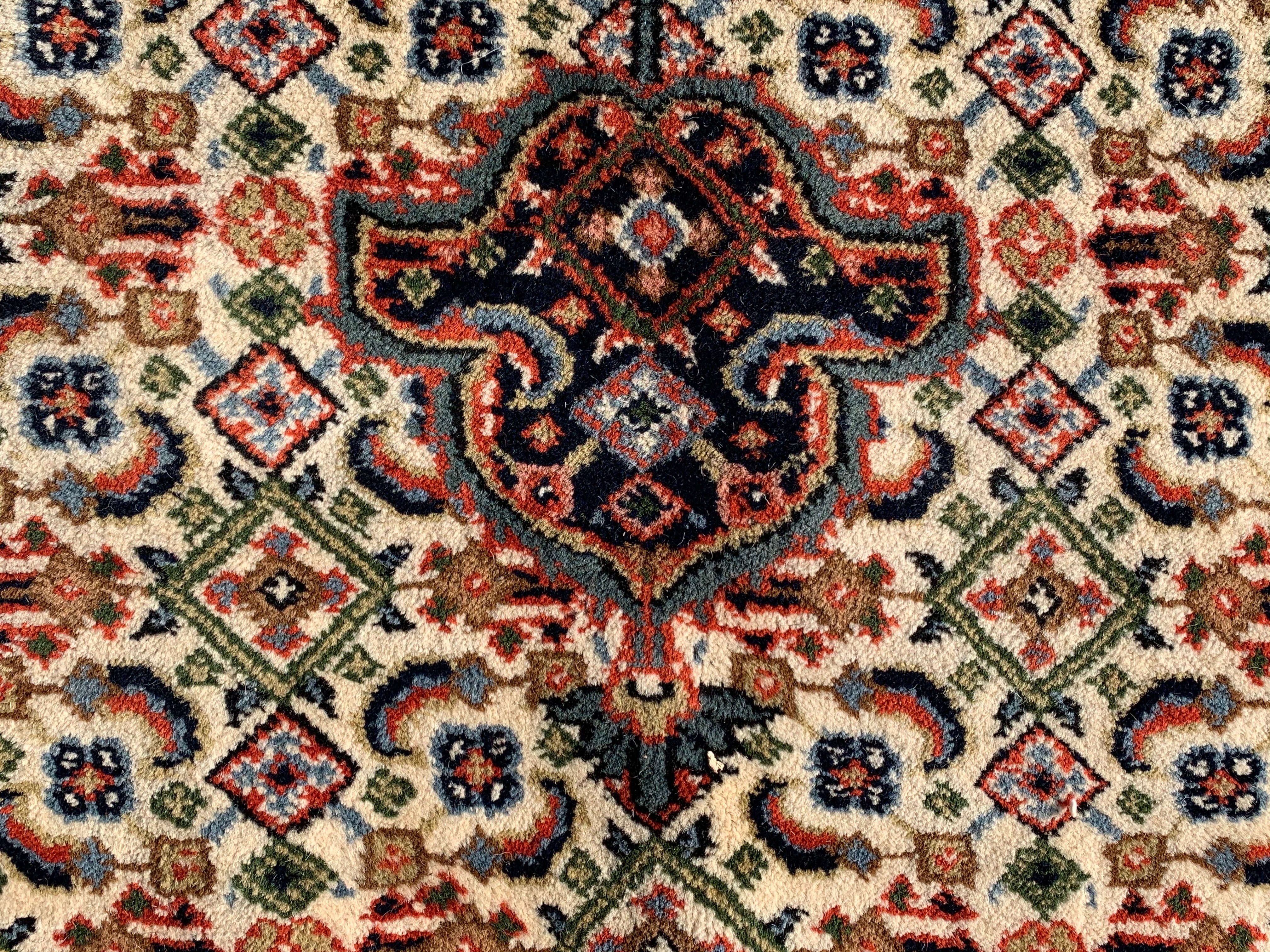 10' x 8' Ft. Authentic Vintage Tribal Yamoud Hand Knotted Fine Wool Area Rug - BR318