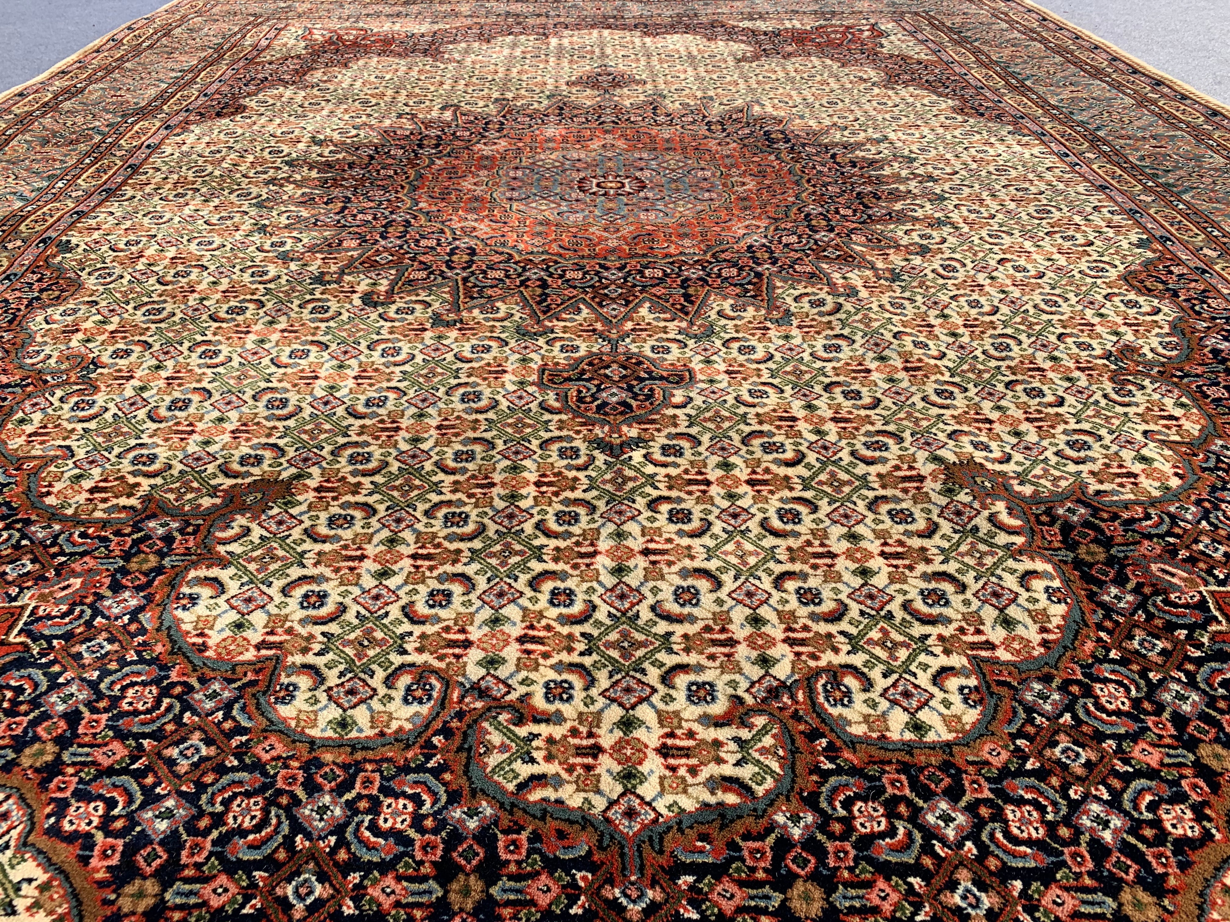 10' x 8' Ft. Authentic Vintage Tribal Yamoud Hand Knotted Fine Wool Area Rug - BR318