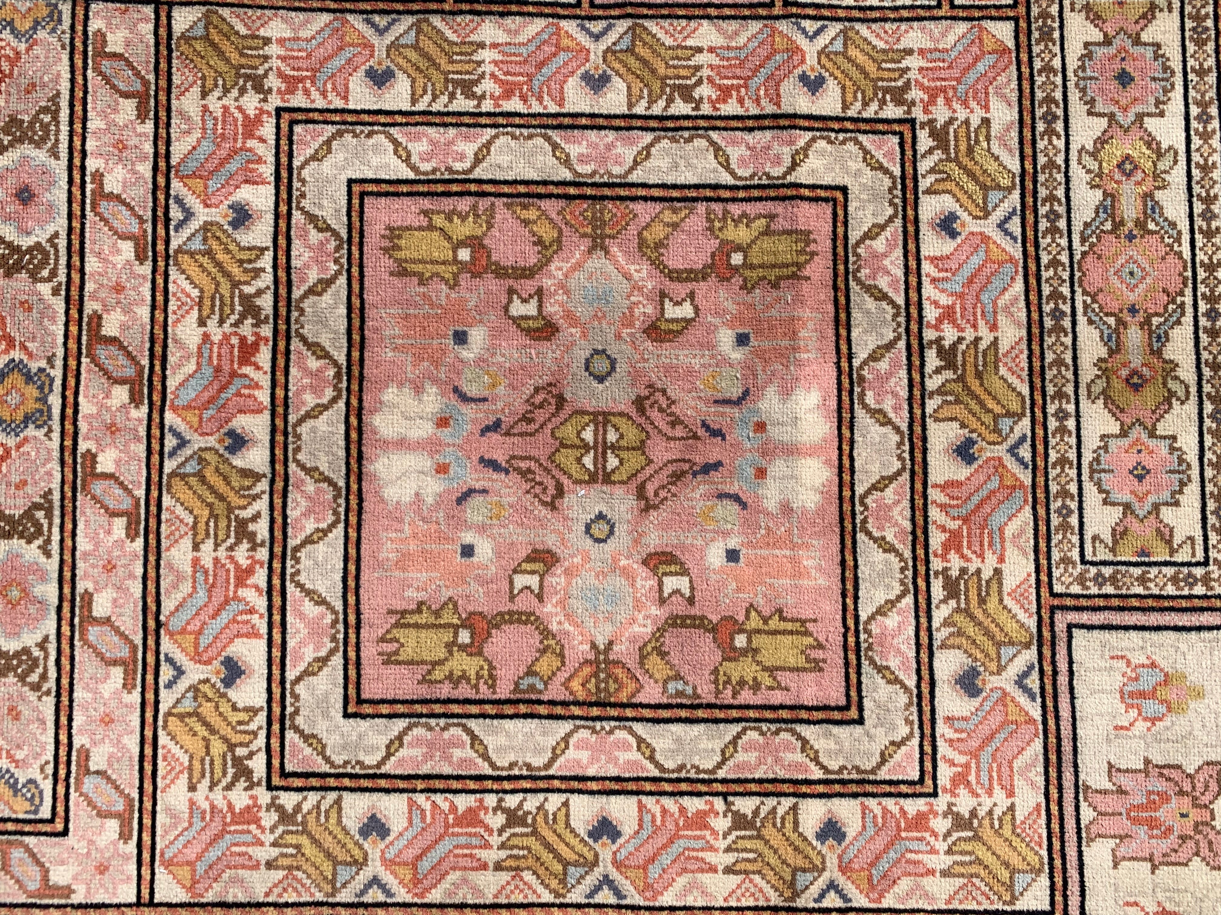 11' x 8' Ft. Authentic Moroccan Geometric Design Hand Knotted Fine Wool Large Area Rug BR2509