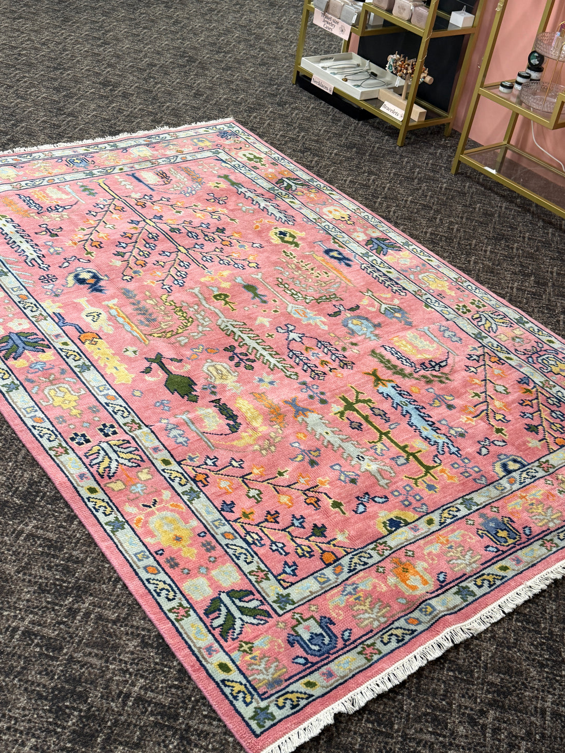 9' x 6' Ft. Contemporary Turkish Oushak Bohemian Hand Knotted Wool Area Rug - BR3142