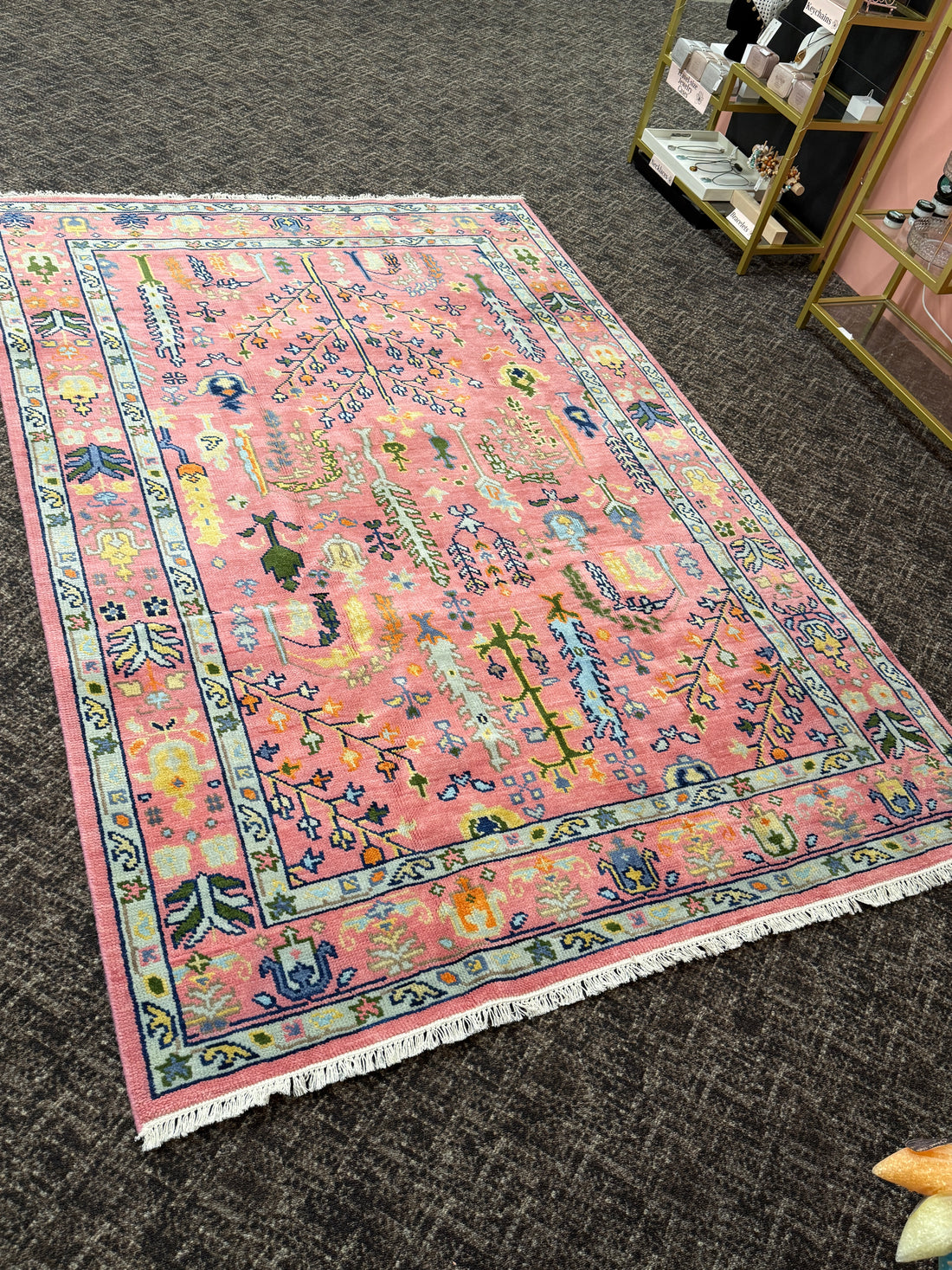 9' x 6' Ft. Contemporary Turkish Oushak Bohemian Hand Knotted Wool Area Rug - BR3142