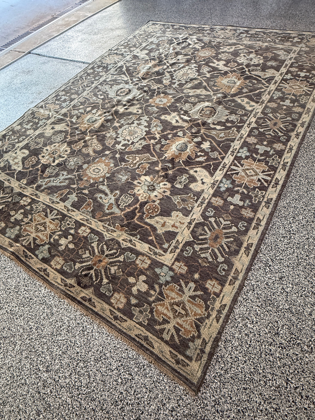 10’ x 14’ Ft. Stunning Turkish Bohemian Oushak Contemporary Hand Knotted Wool Area Rug - BR3145