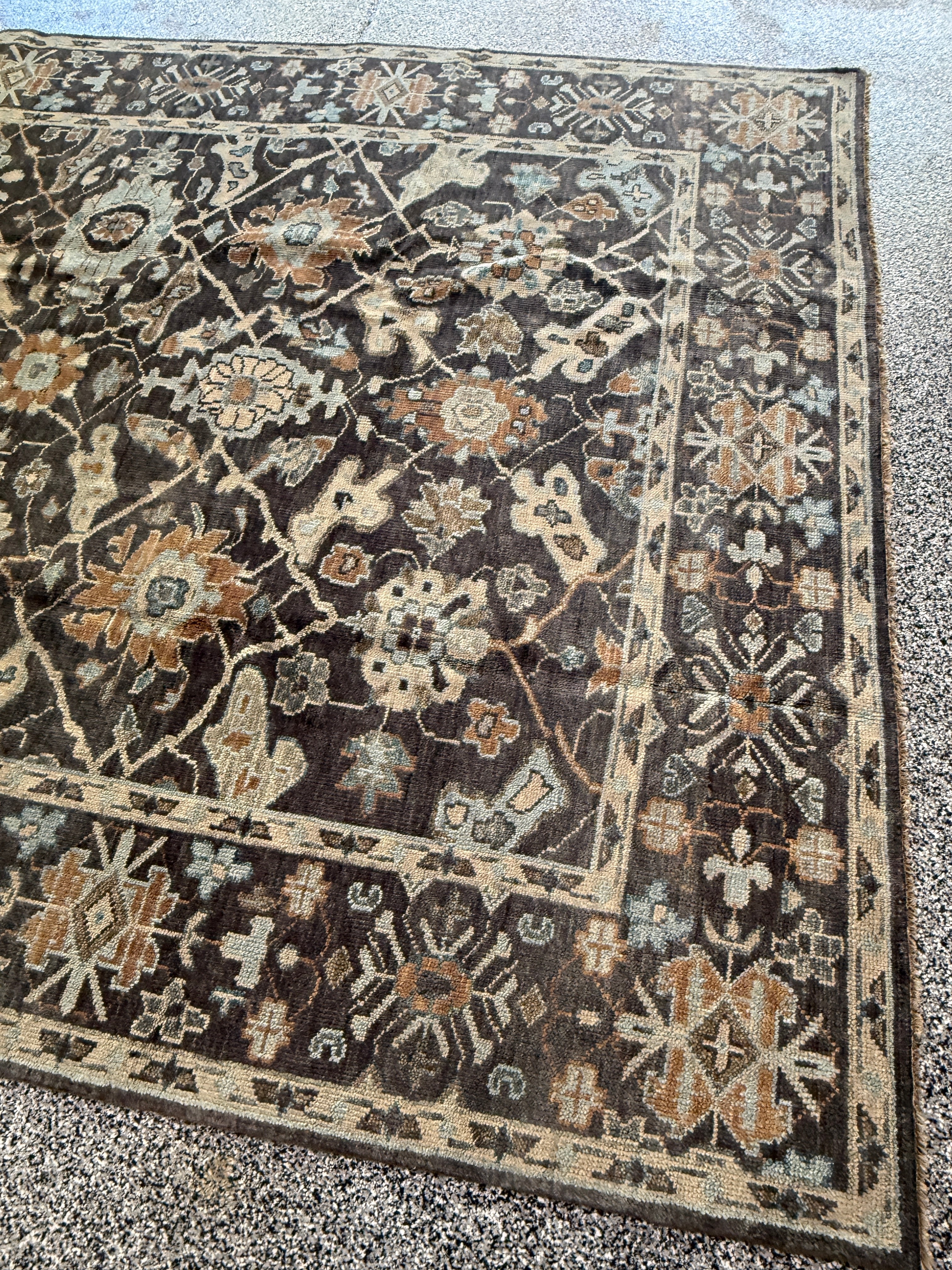 10’ x 14’ Ft. Stunning Turkish Bohemian Oushak Contemporary Hand Knotted Wool Area Rug - BR3145