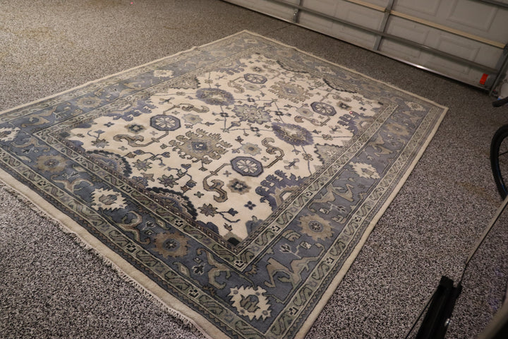9’ x 12’ Ft. Stunning Turkish Bohemian Oushak Contemporary Hand Knotted Wool Area Rug - BR3057
