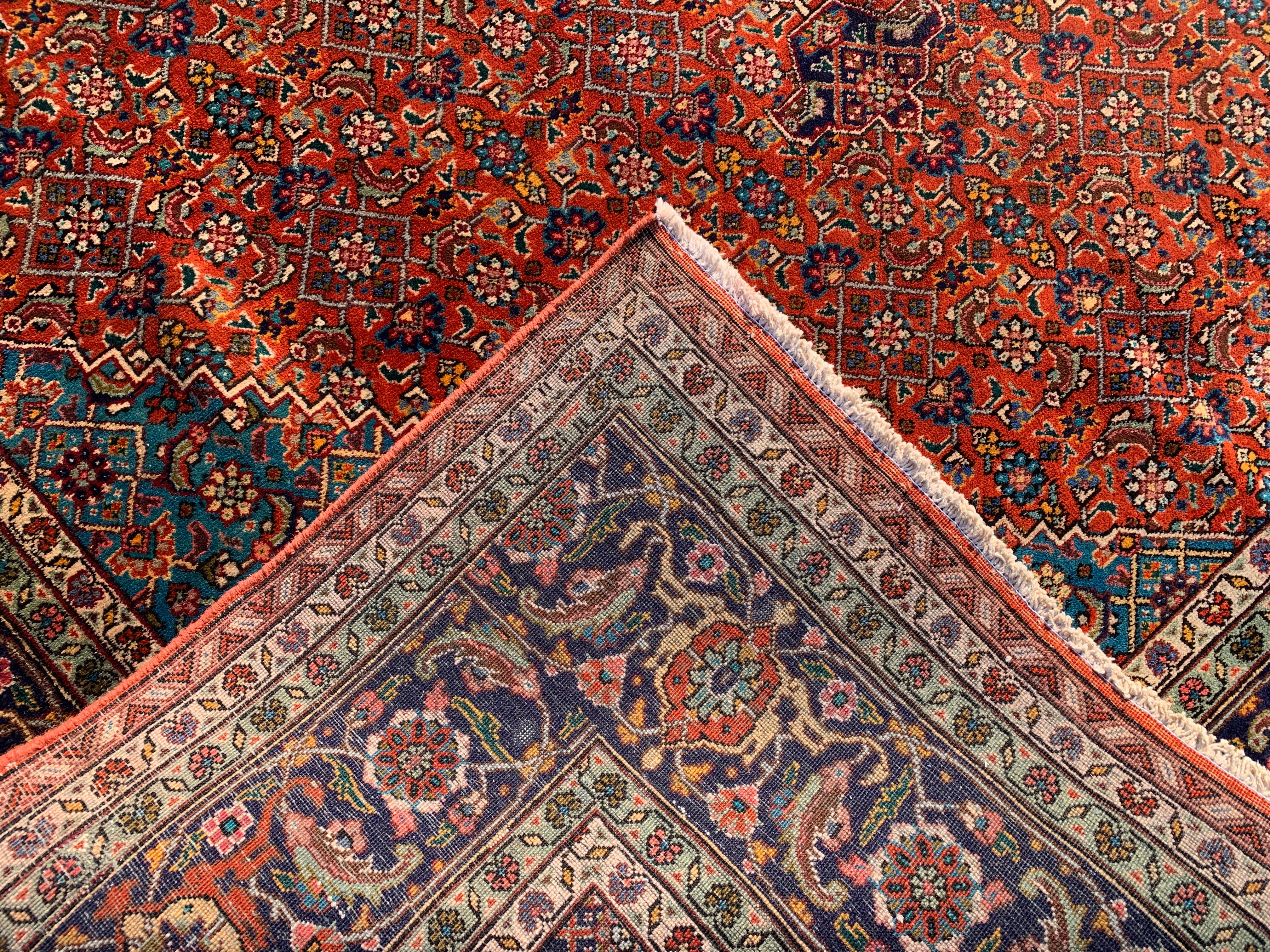 12' x 8' Ft. Authentic Persian Bidjar Hand Knotted Fine Wool Large Area Rug BR2302