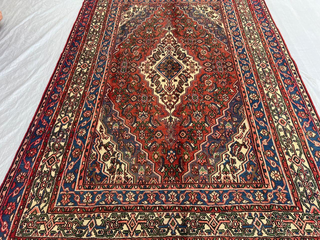 10' x 7' Ft. Authentic Persian Tribal Hand Knotted Wool Area Rug - BR431