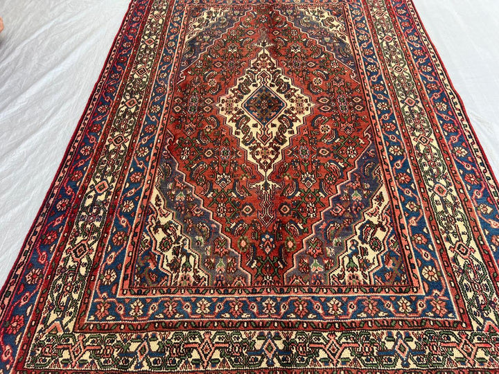 10' x 7' Ft. Authentic Persian Tribal Hand Knotted Wool Area Rug - BR431