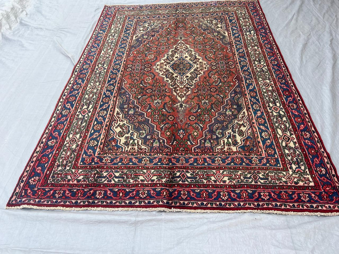 10' x 7' Ft. Authentic Persian Tribal Hand Knotted Wool Area Rug - BR431